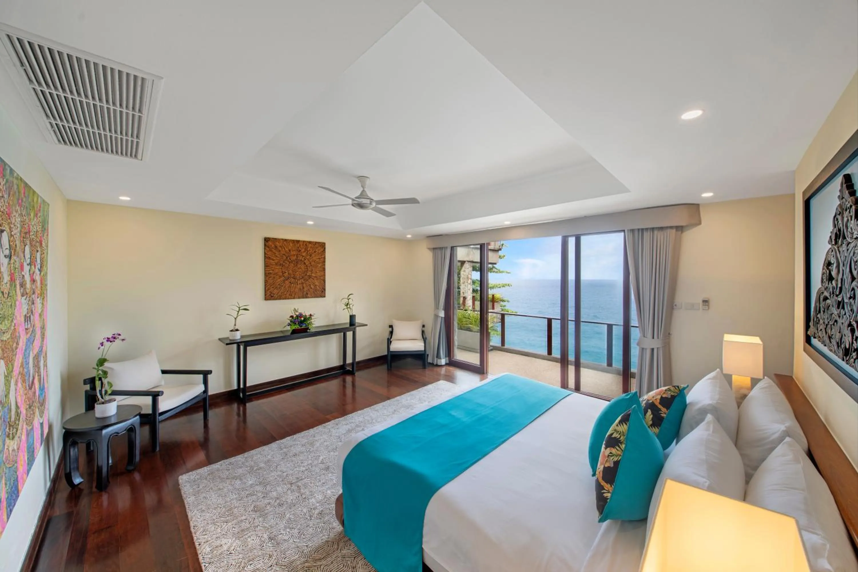 Bedroom, Bed in Villa Horizon