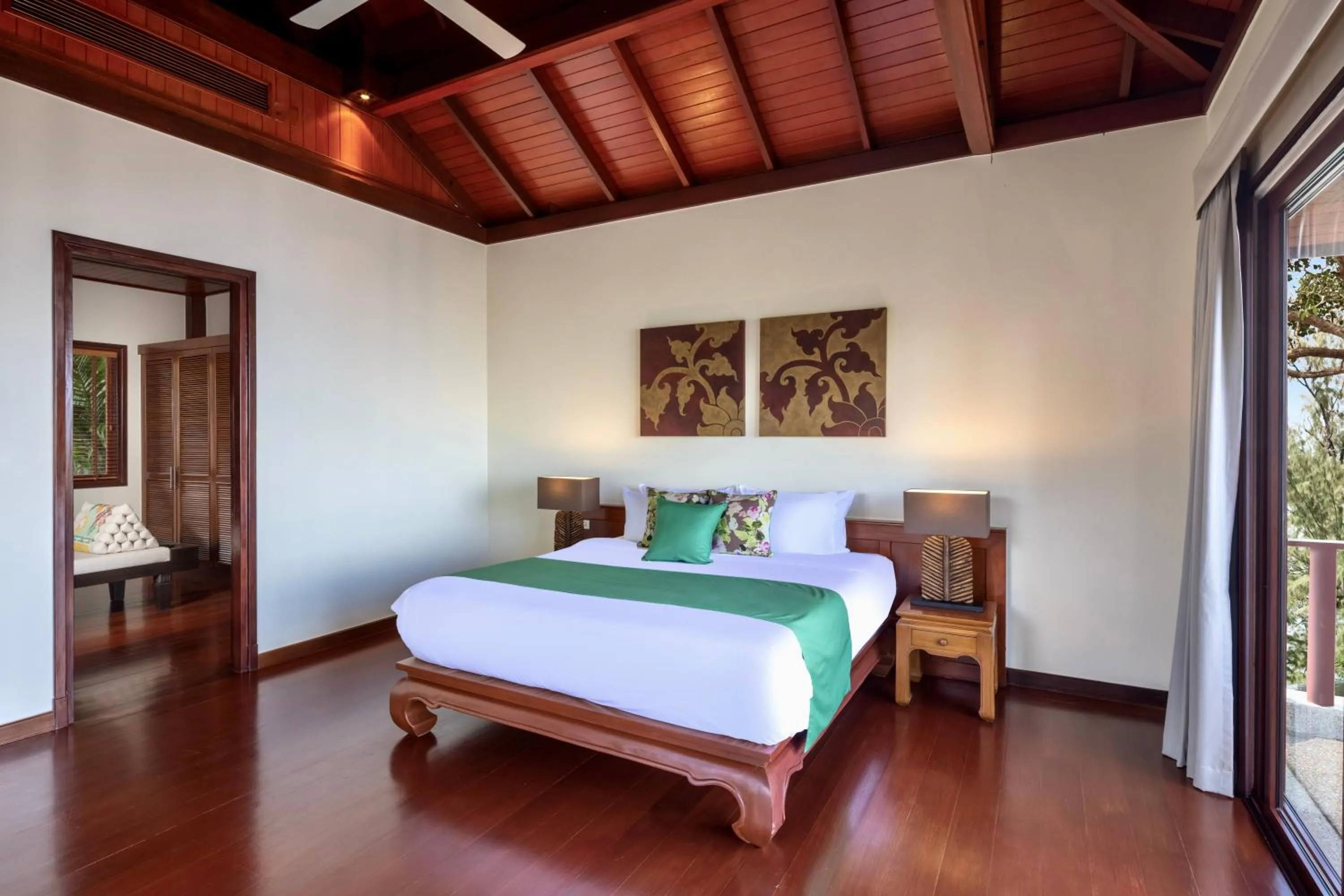 Bedroom, Bed in Villa Horizon