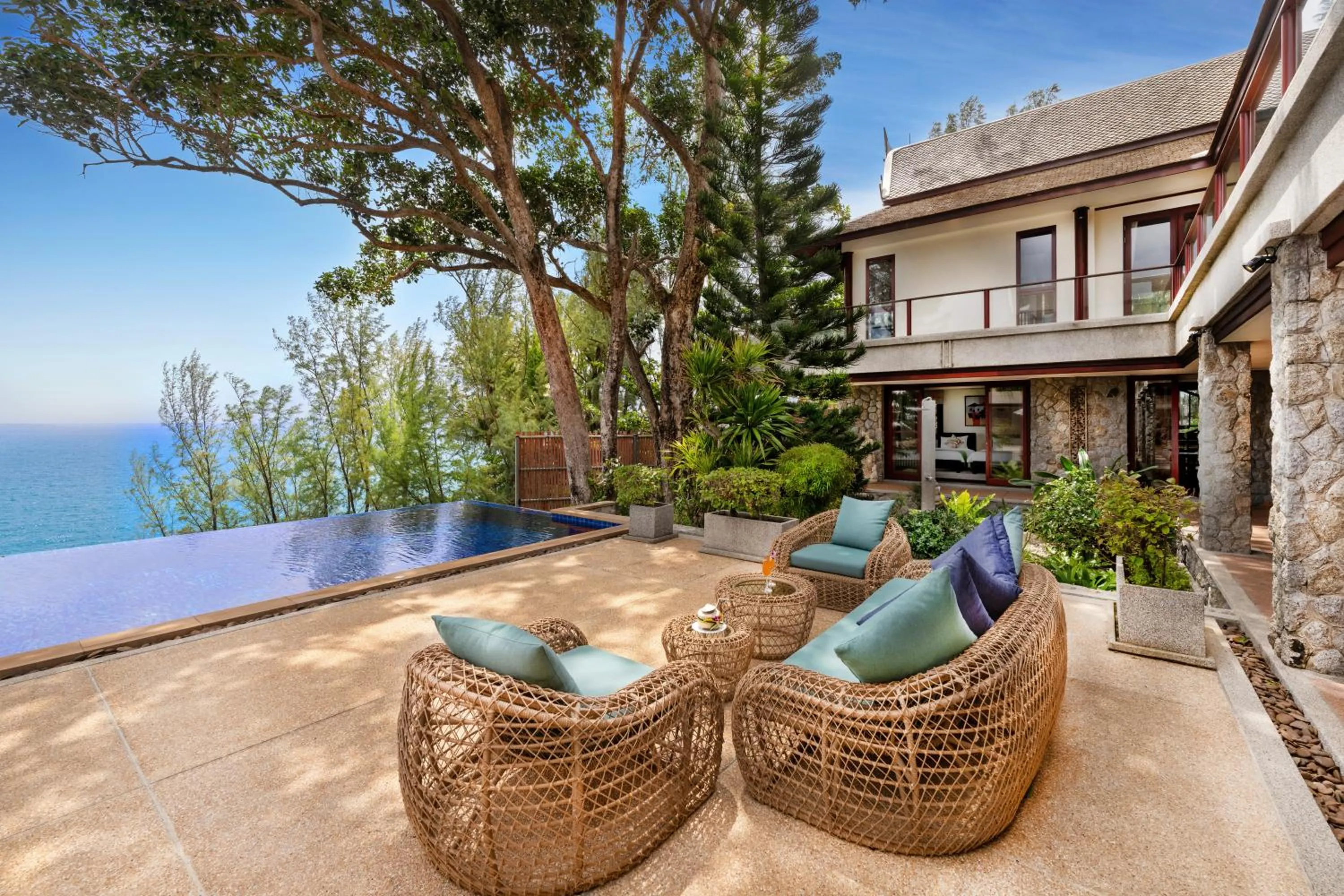 Natural landscape in Villa Horizon