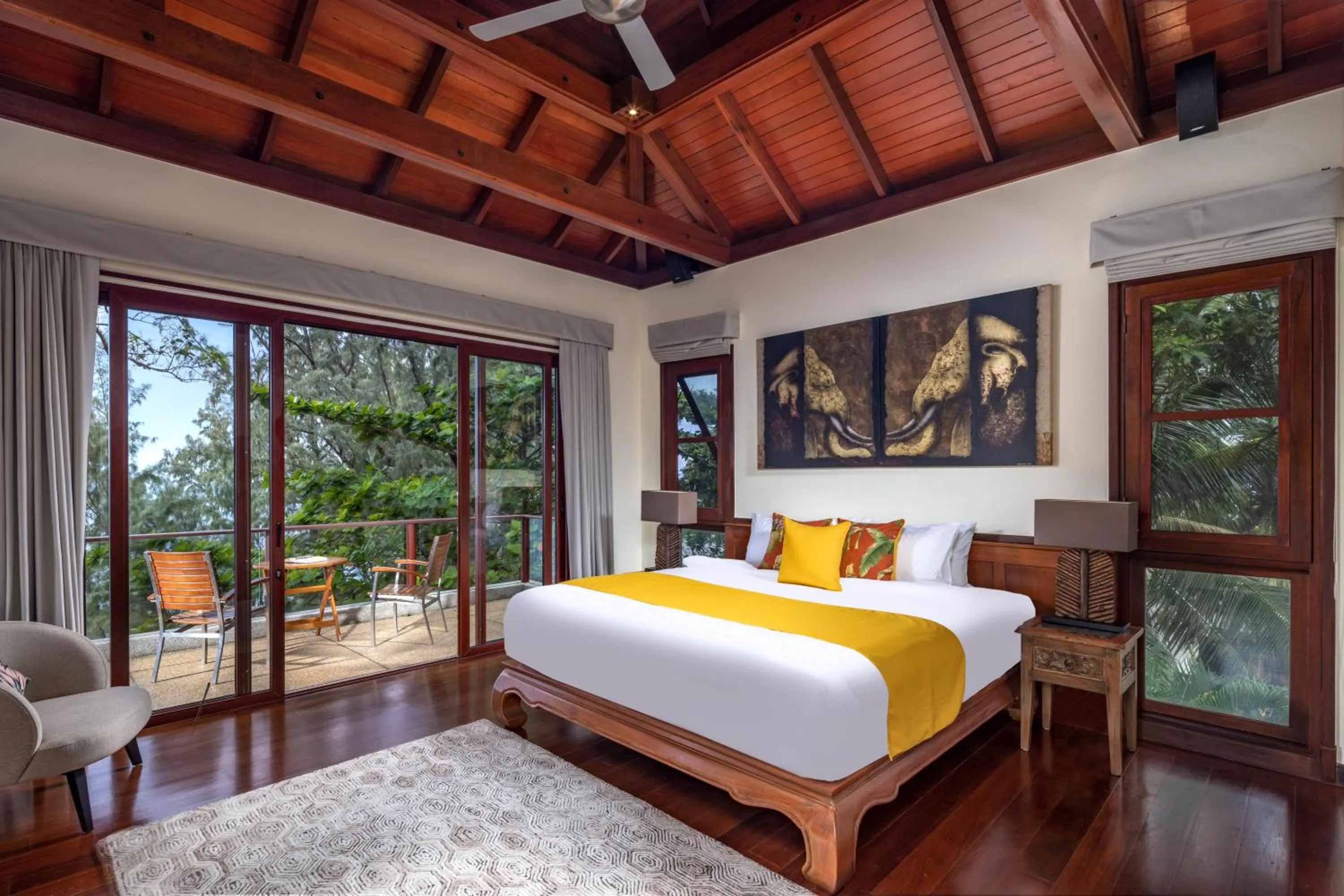 Bedroom, Bed in Villa Horizon