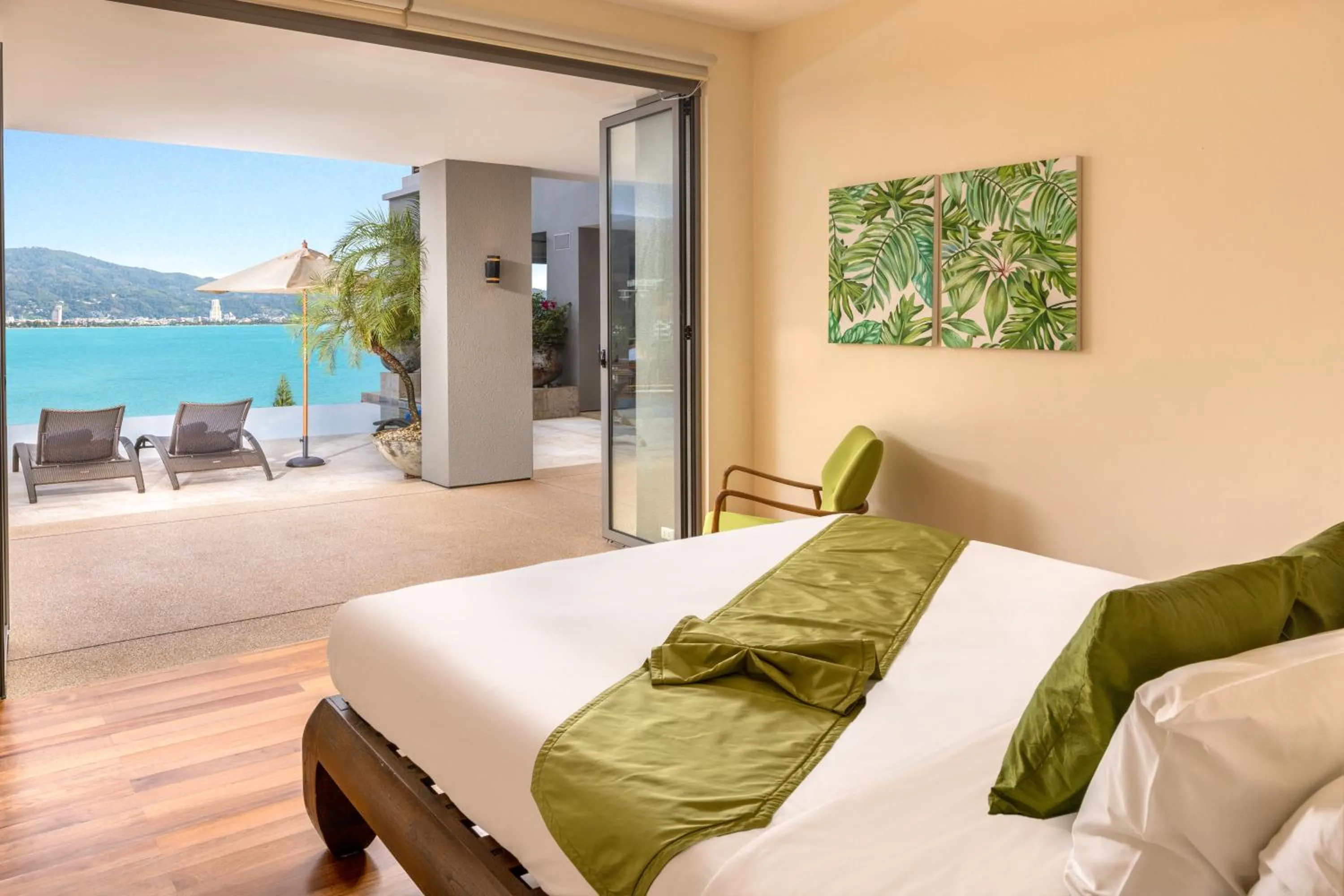 Bed in Villa Fah Sai