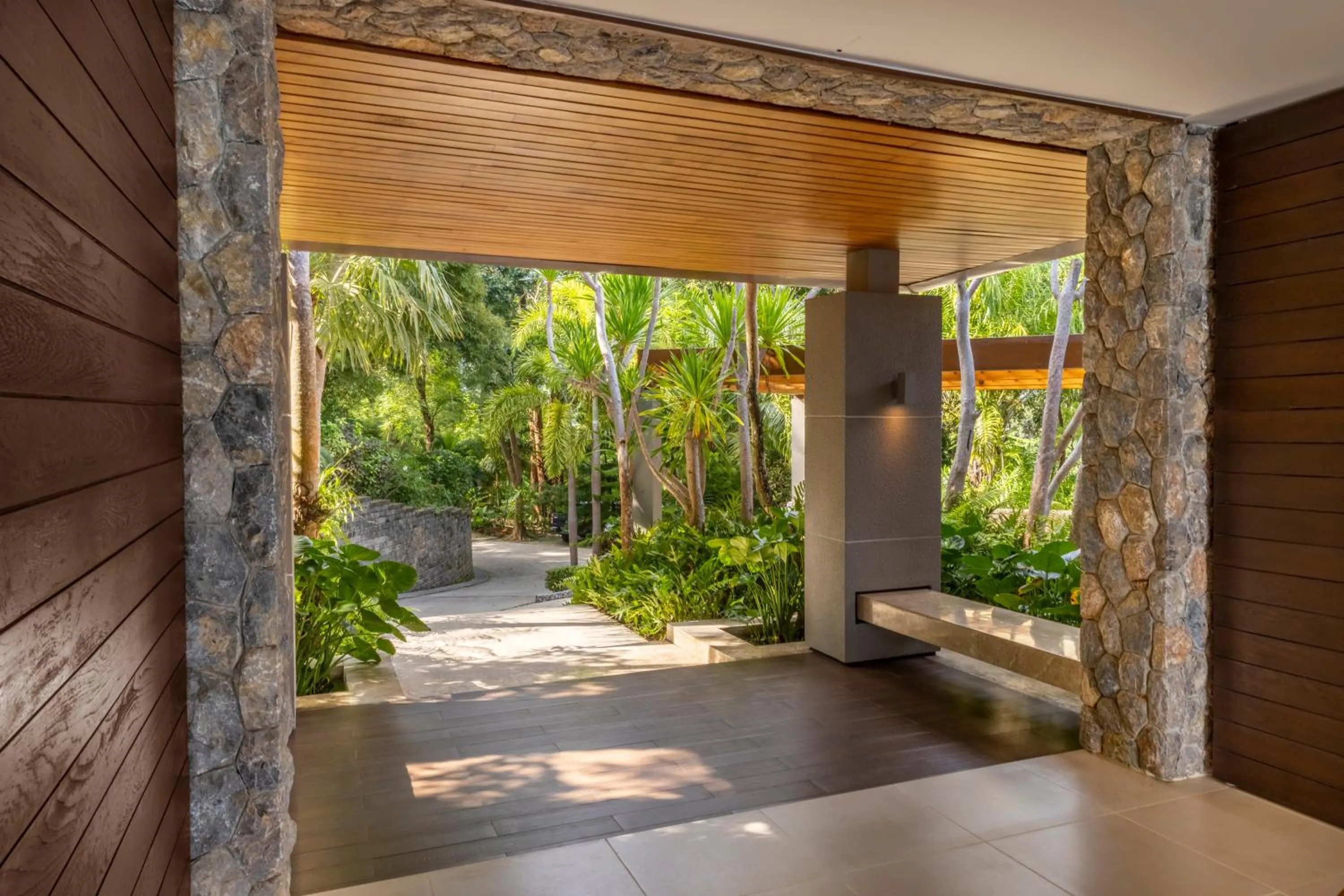 Facade/entrance in Villa Fah Sai