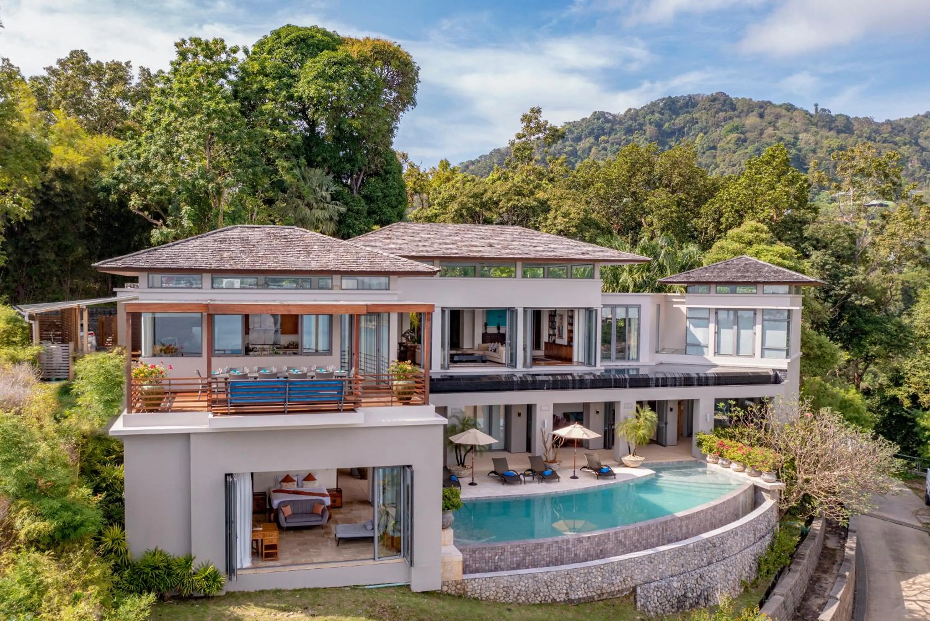 Property building in Villa Fah Sai