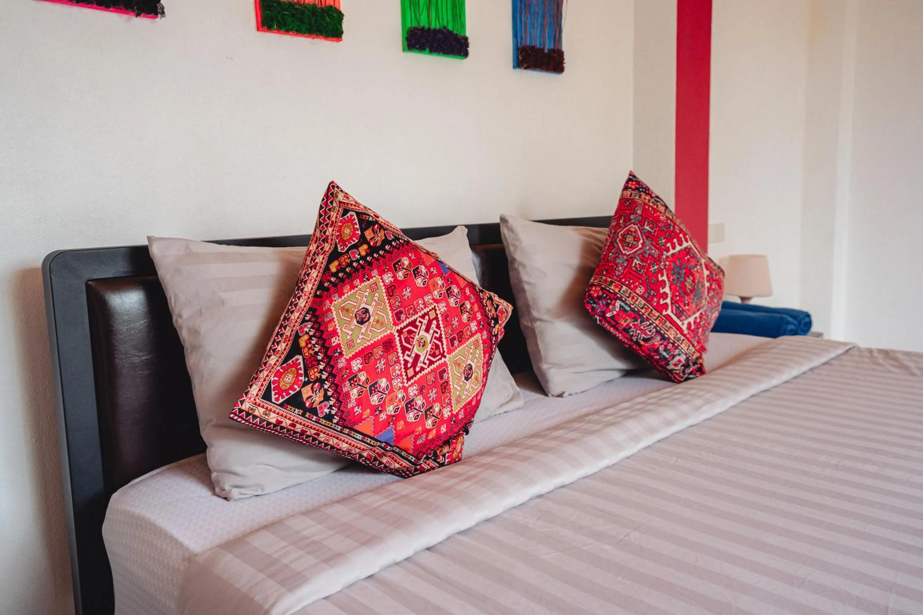 Bedroom, Bed in Lemon House apartment