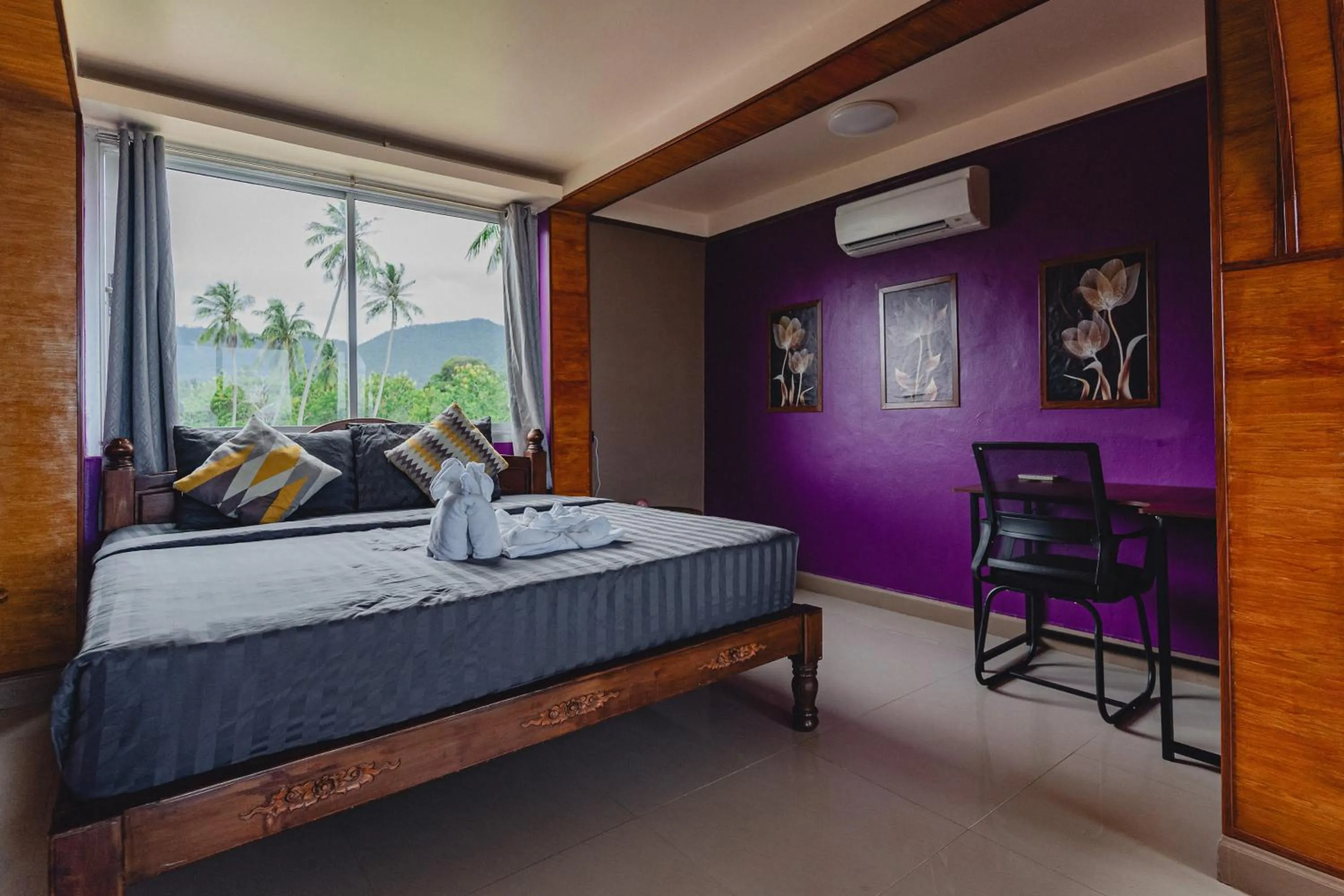 Bedroom, Bed in Lemon House apartment