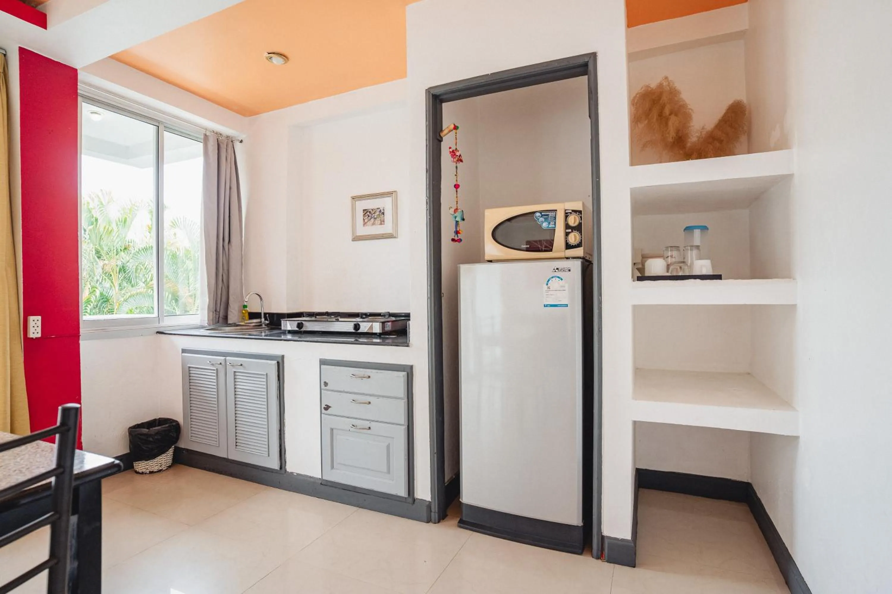 kitchen in Lemon House apartment