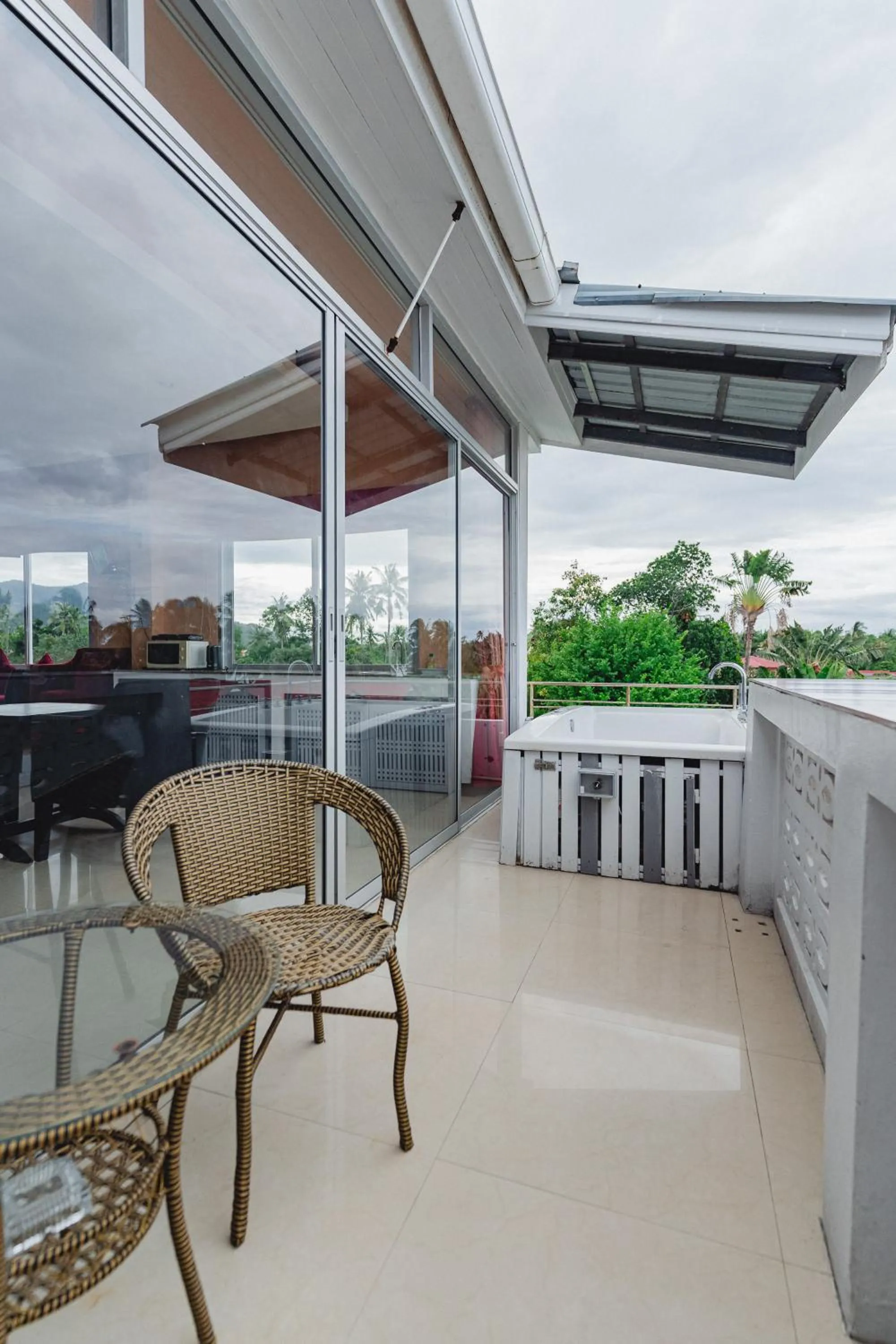 Balcony/Terrace in Lemon House apartment