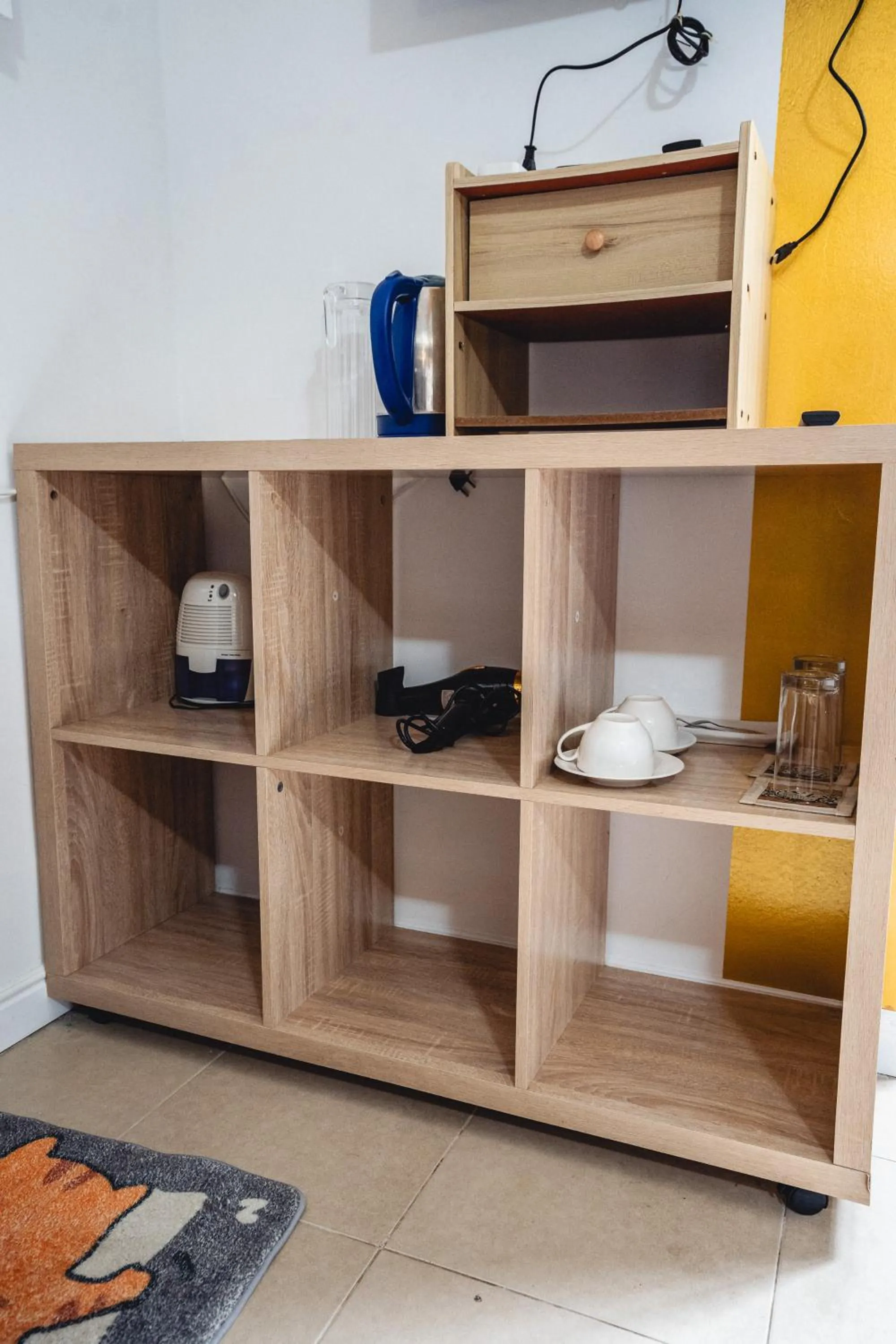 Seating area in Lemon House apartment