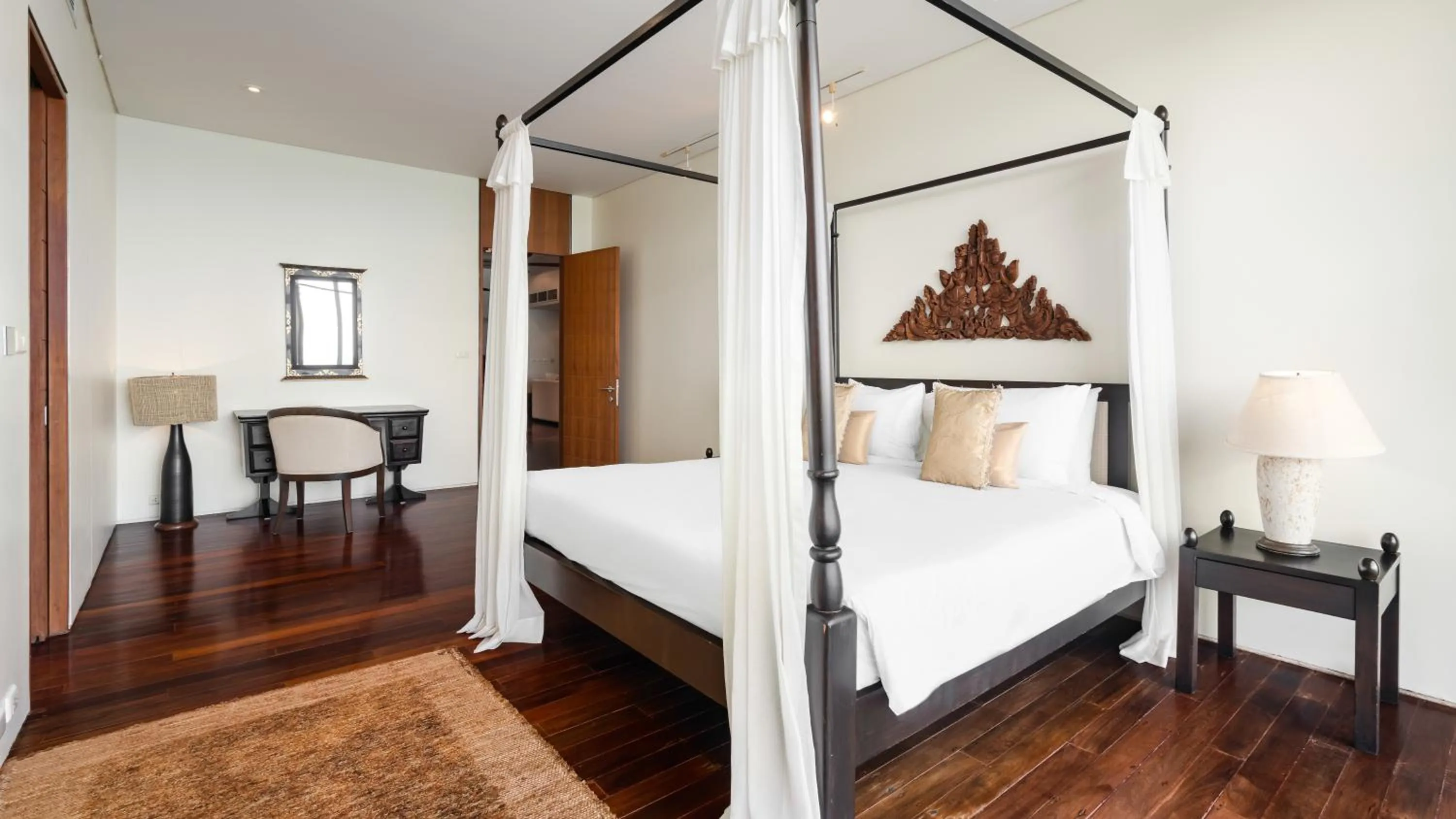 Bedroom, Bed in Villa Viman