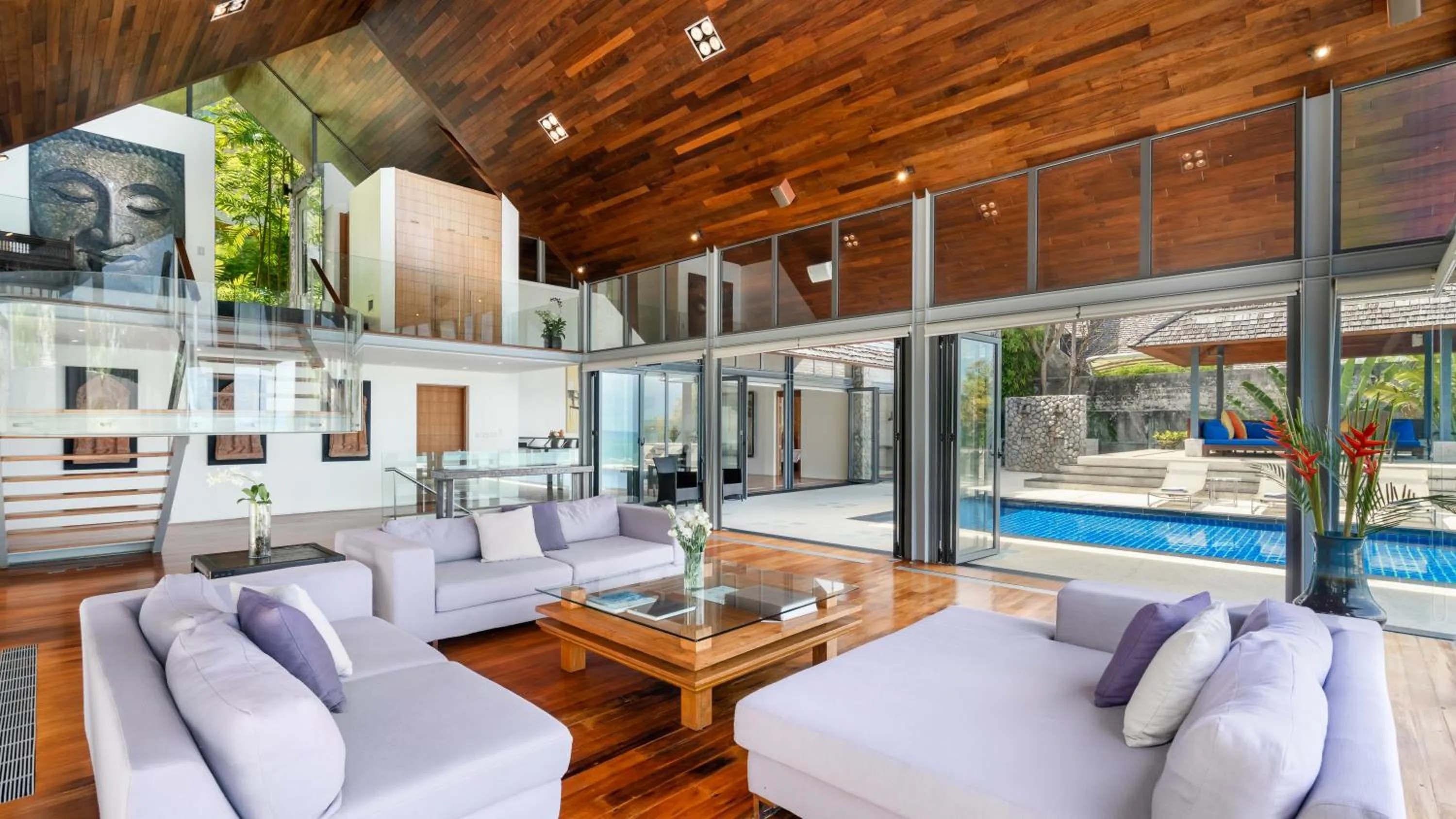 Living room in Villa Viman