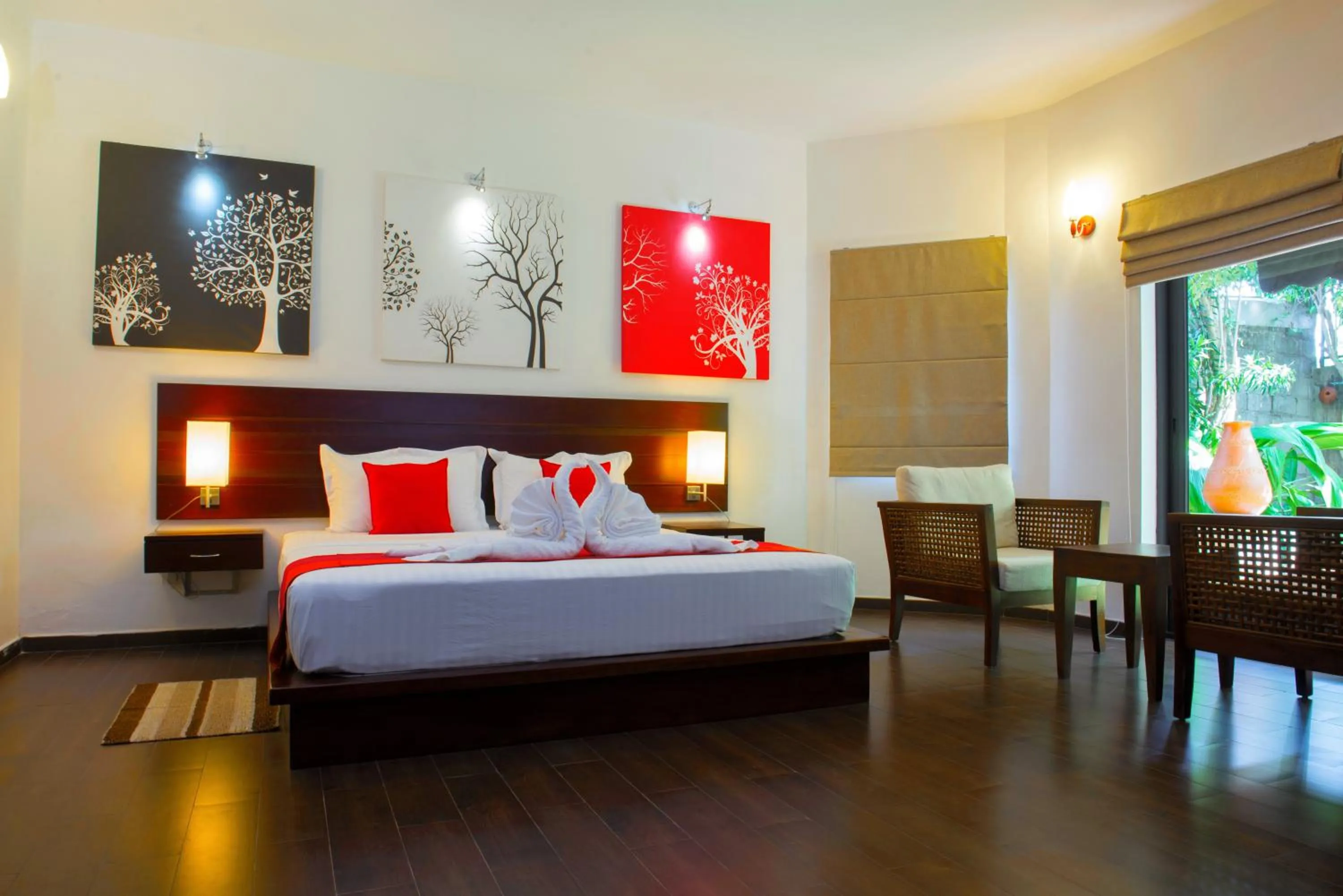 Bed in Villa Escondite - The Hotel