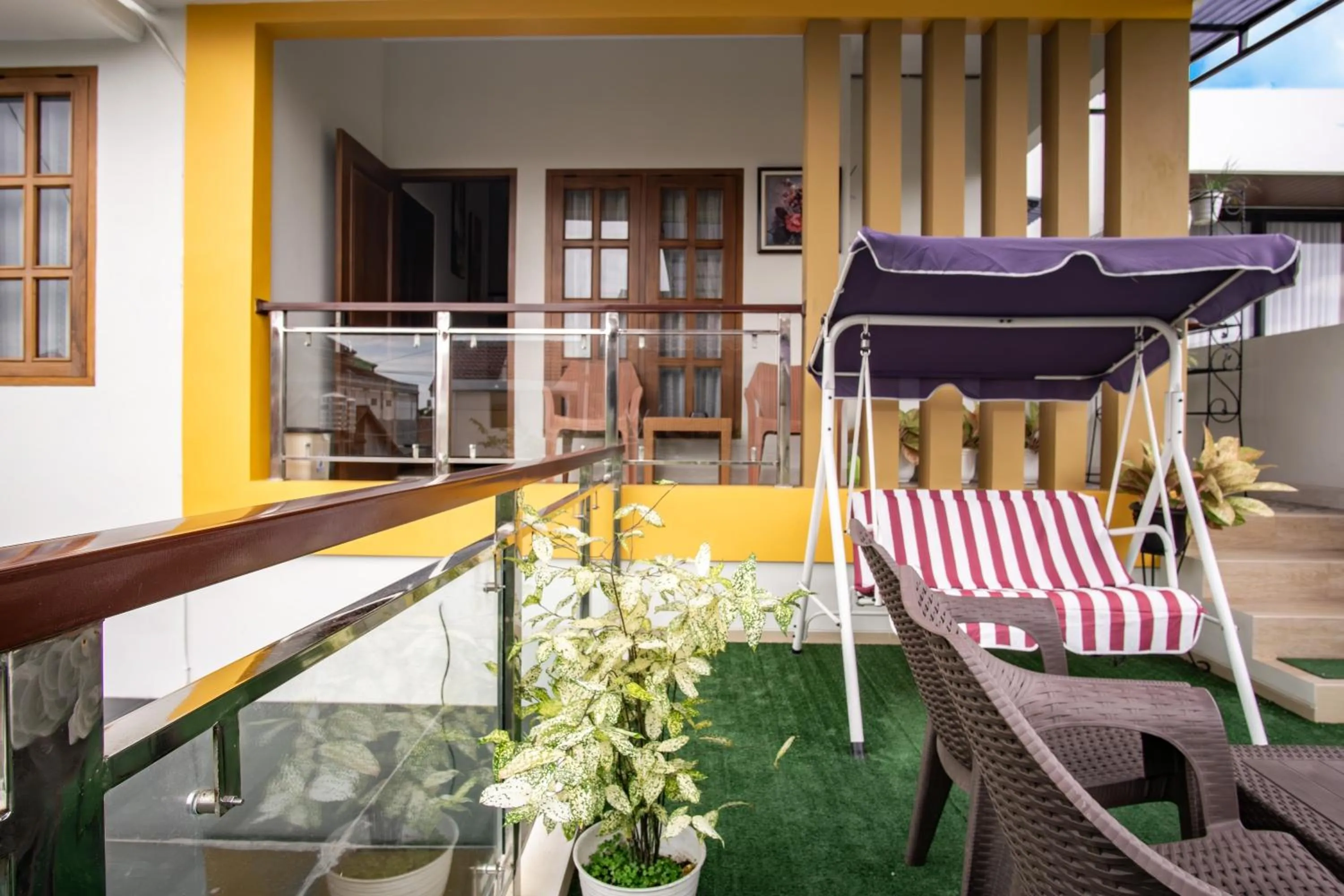 Balcony/Terrace in Bisma Balcony Homestay