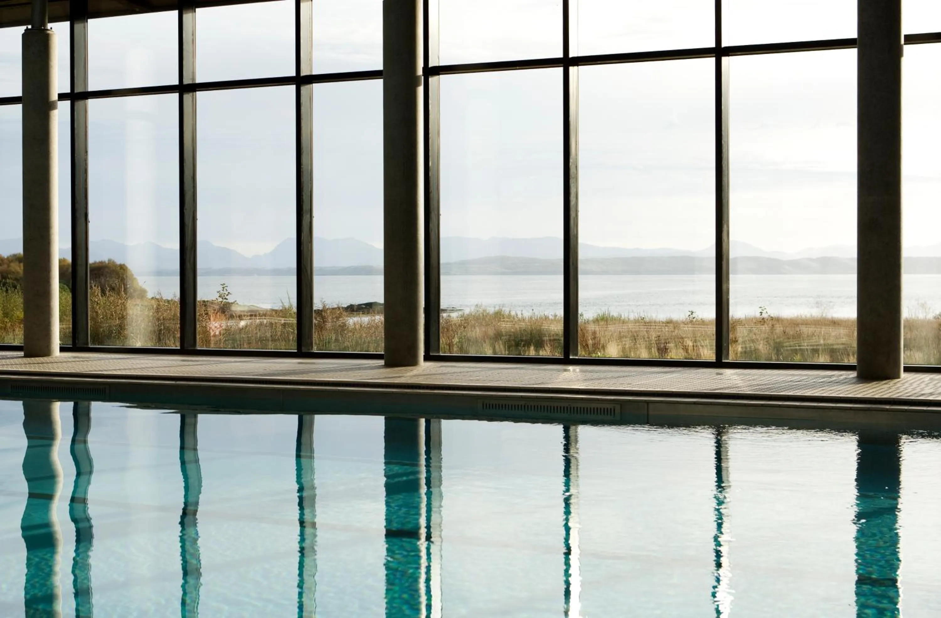 Swimming pool in Isle Of Mull Hotel and Spa