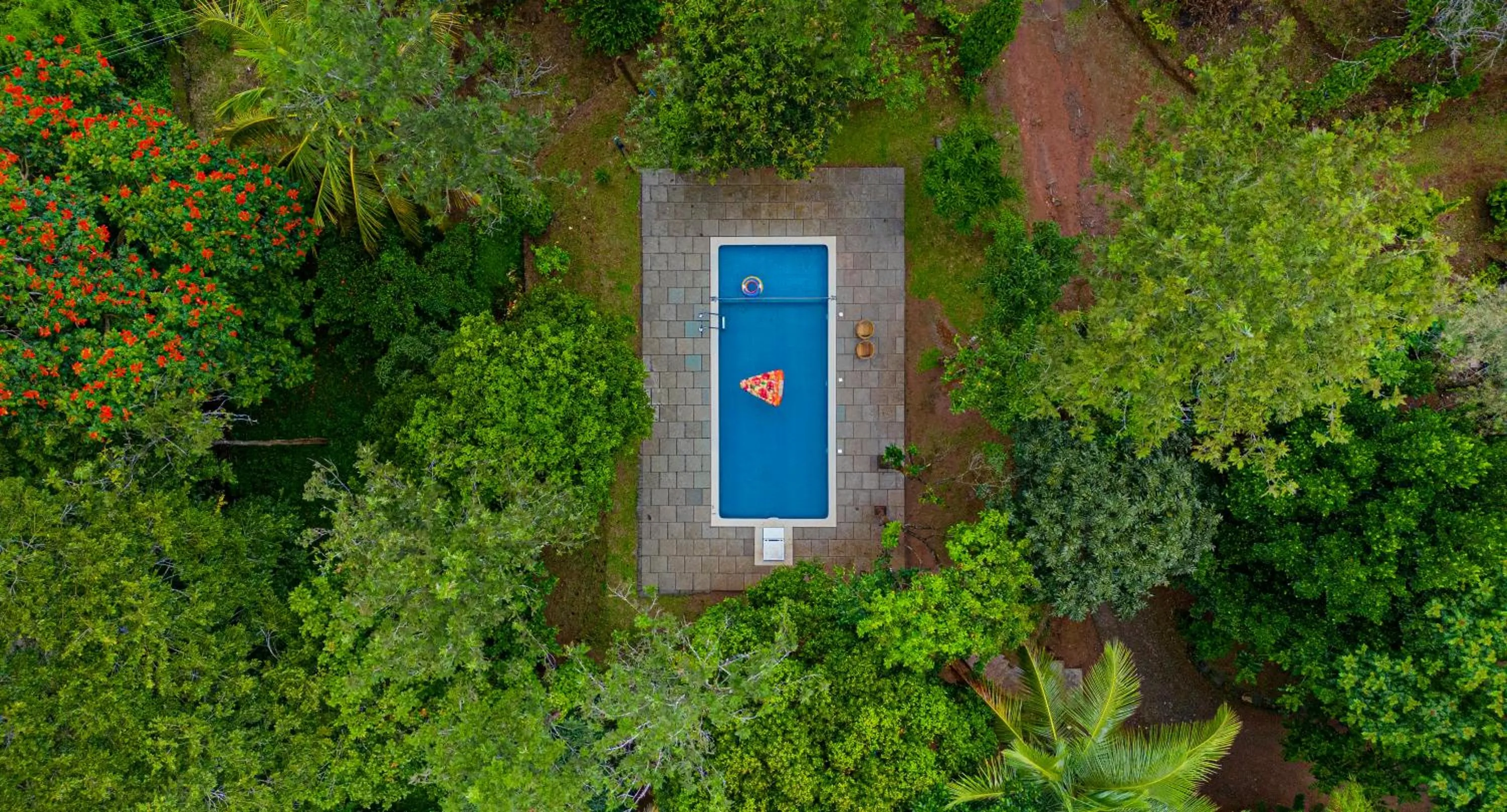 Swimming pool in Misty Heights by The Sanihara
