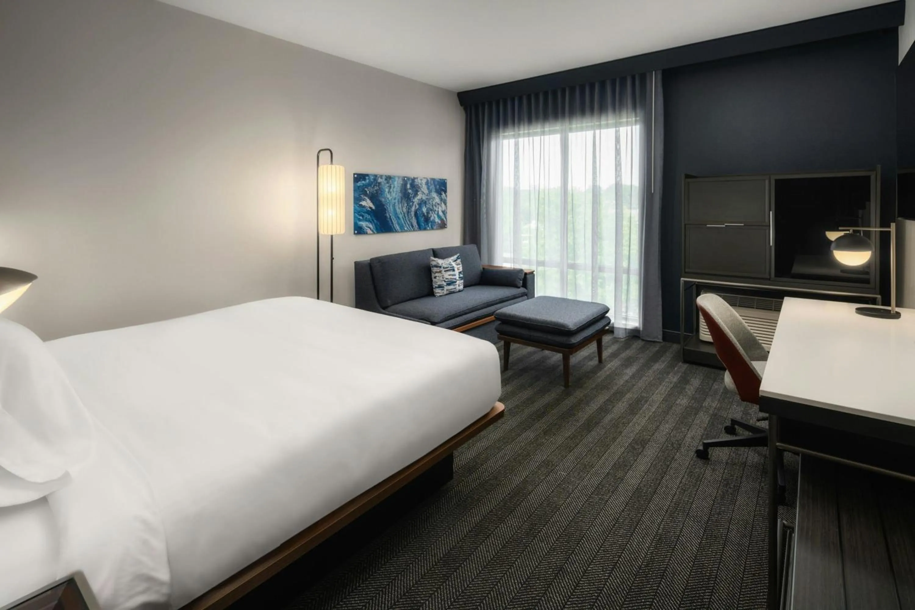 Bedroom, Bed in Courtyard by Marriott Gainesville GA