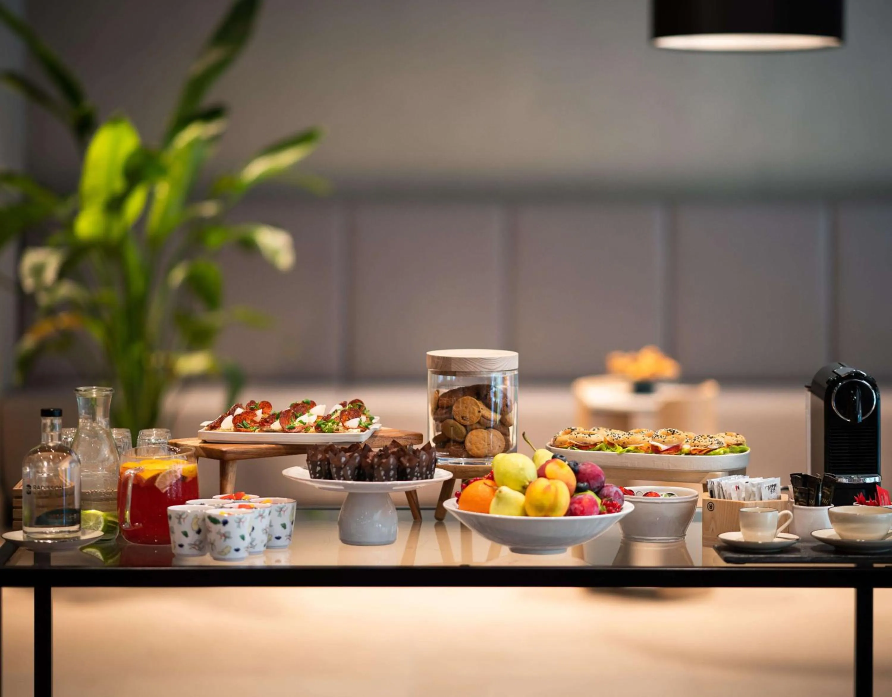 Food and drinks in Radisson Hotel Budapest BudaPart