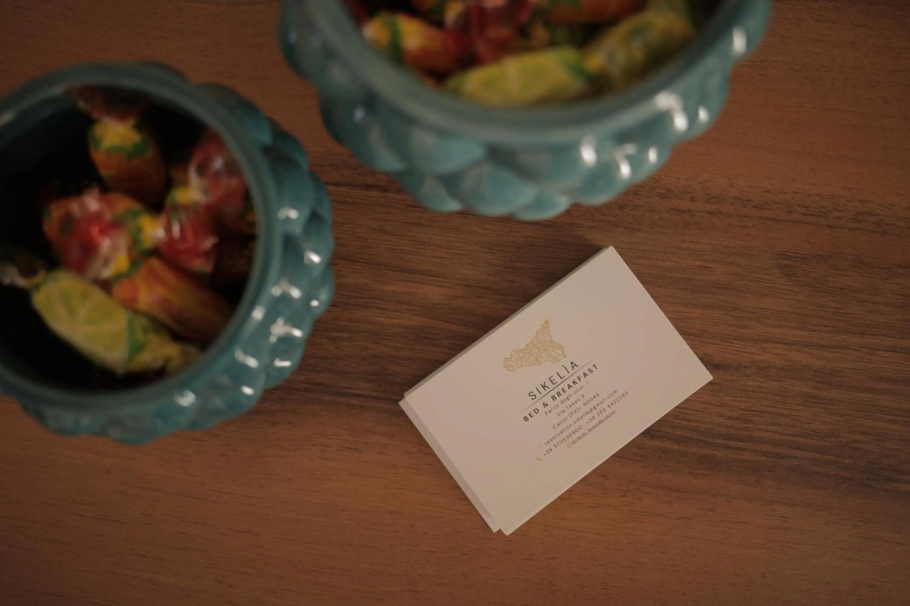 Decorative detail in Sikelìa Bed & Breakfast