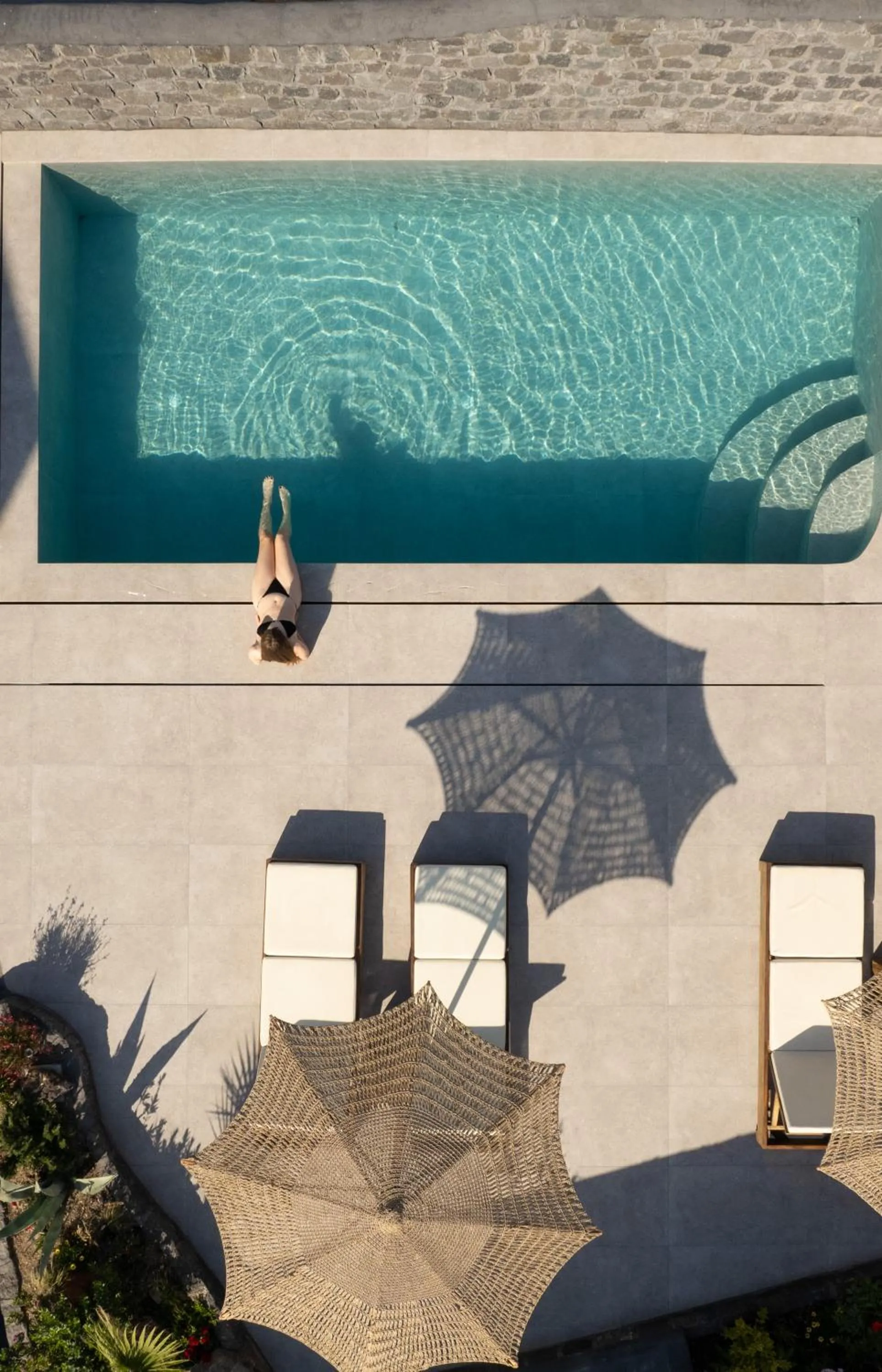 Pool view in Santa Mar ECO Suites
