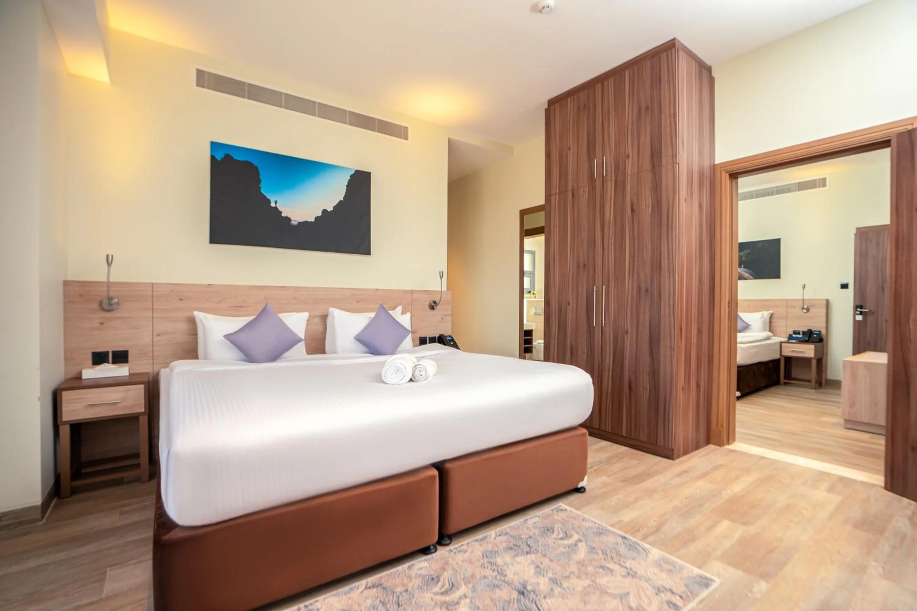 Bed in Kyriad Muscat