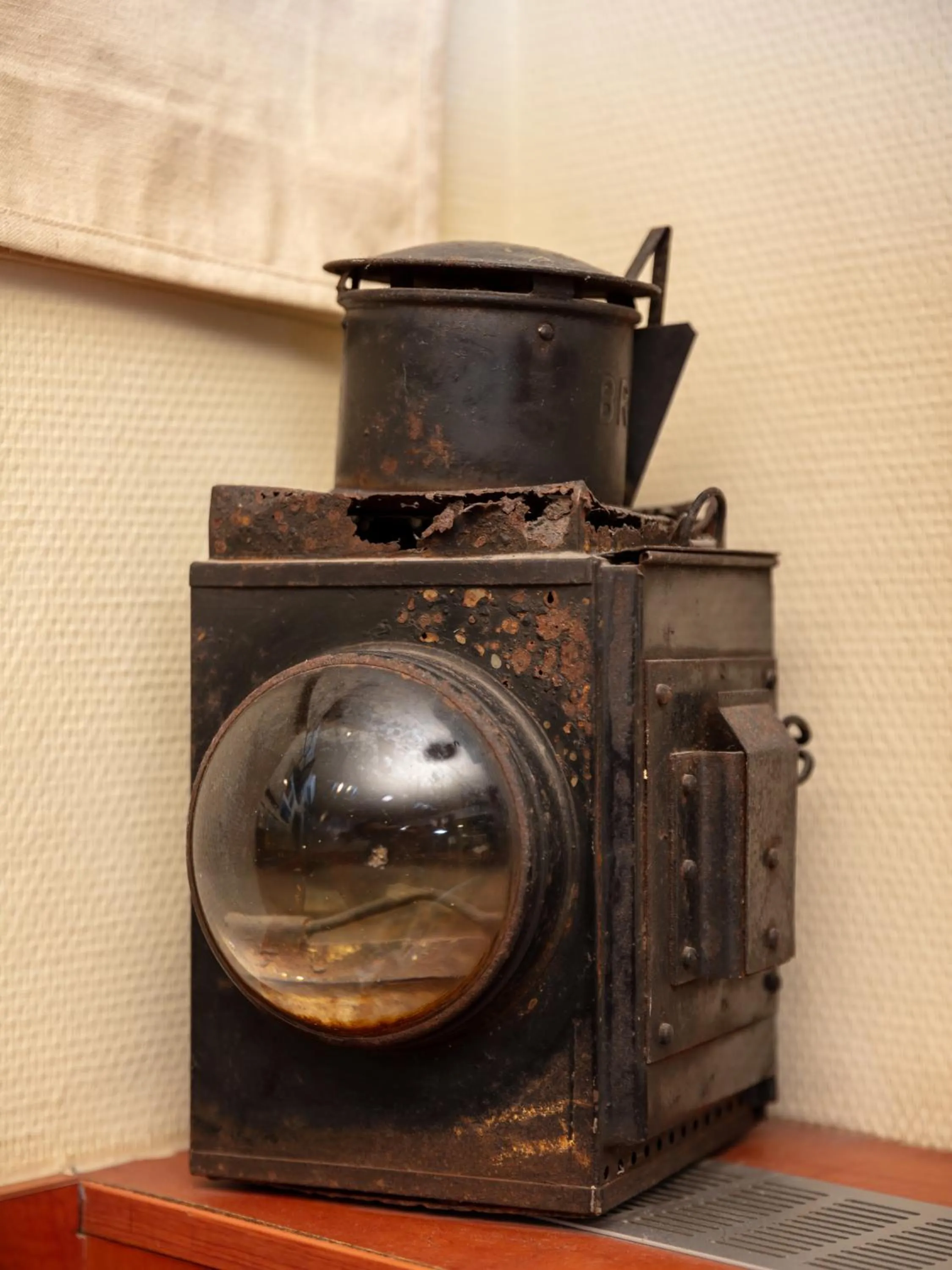 Decorative detail in A-Train Hotel