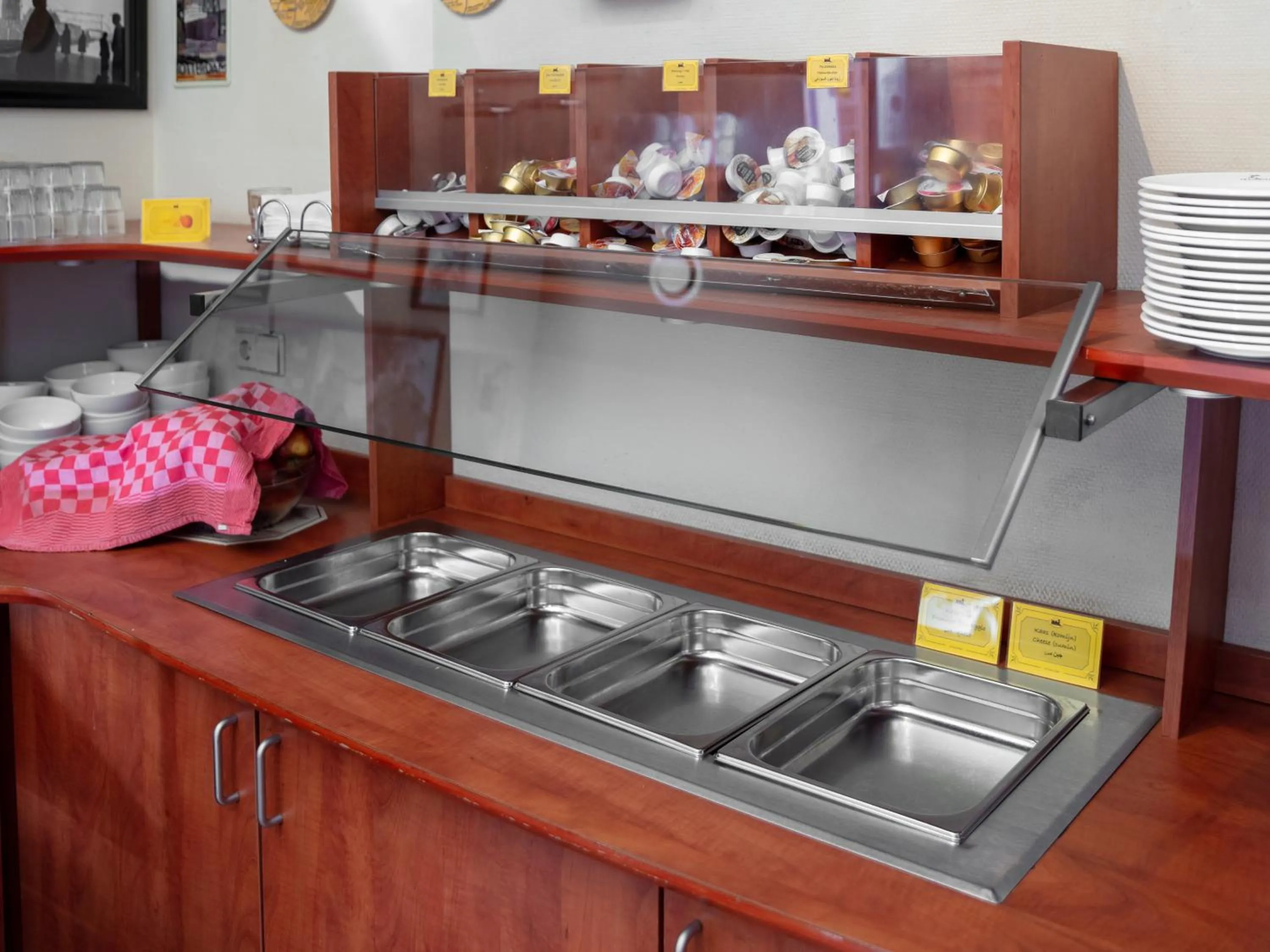 Buffet breakfast in A-Train Hotel