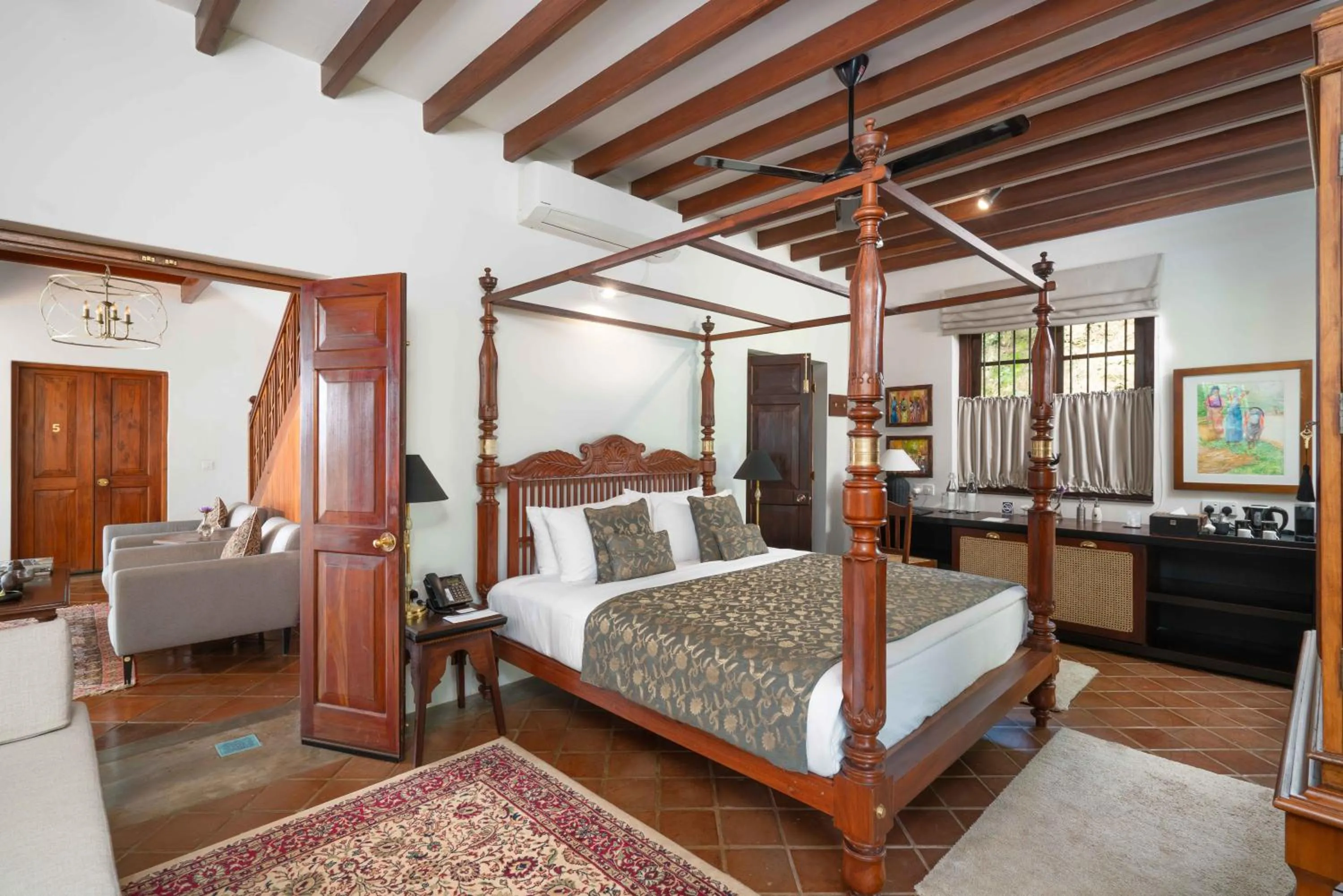 Bedroom, Bed in Taru Villas Kandy