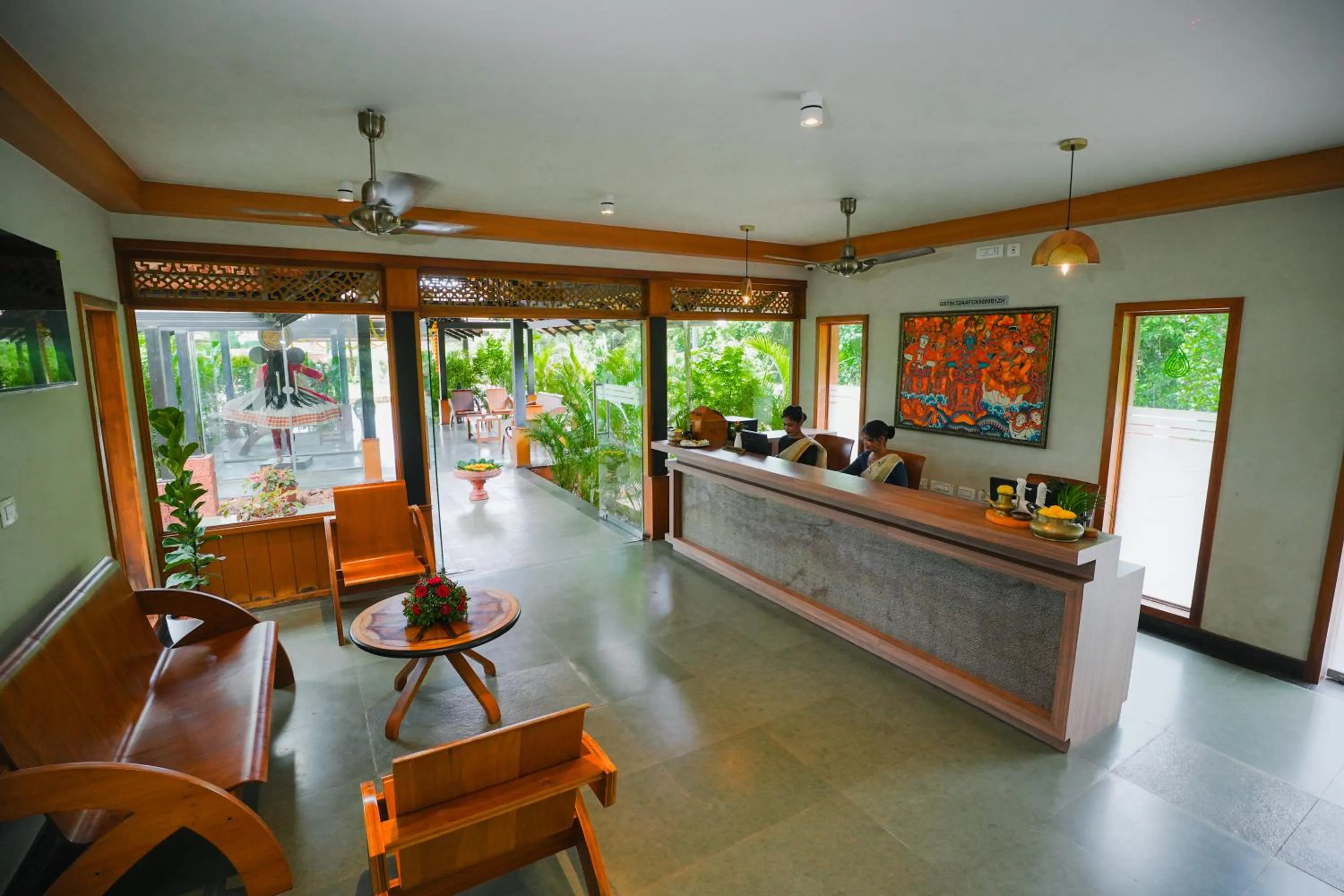 Property building in Vaidekam Resorts & Wellness, Kannur