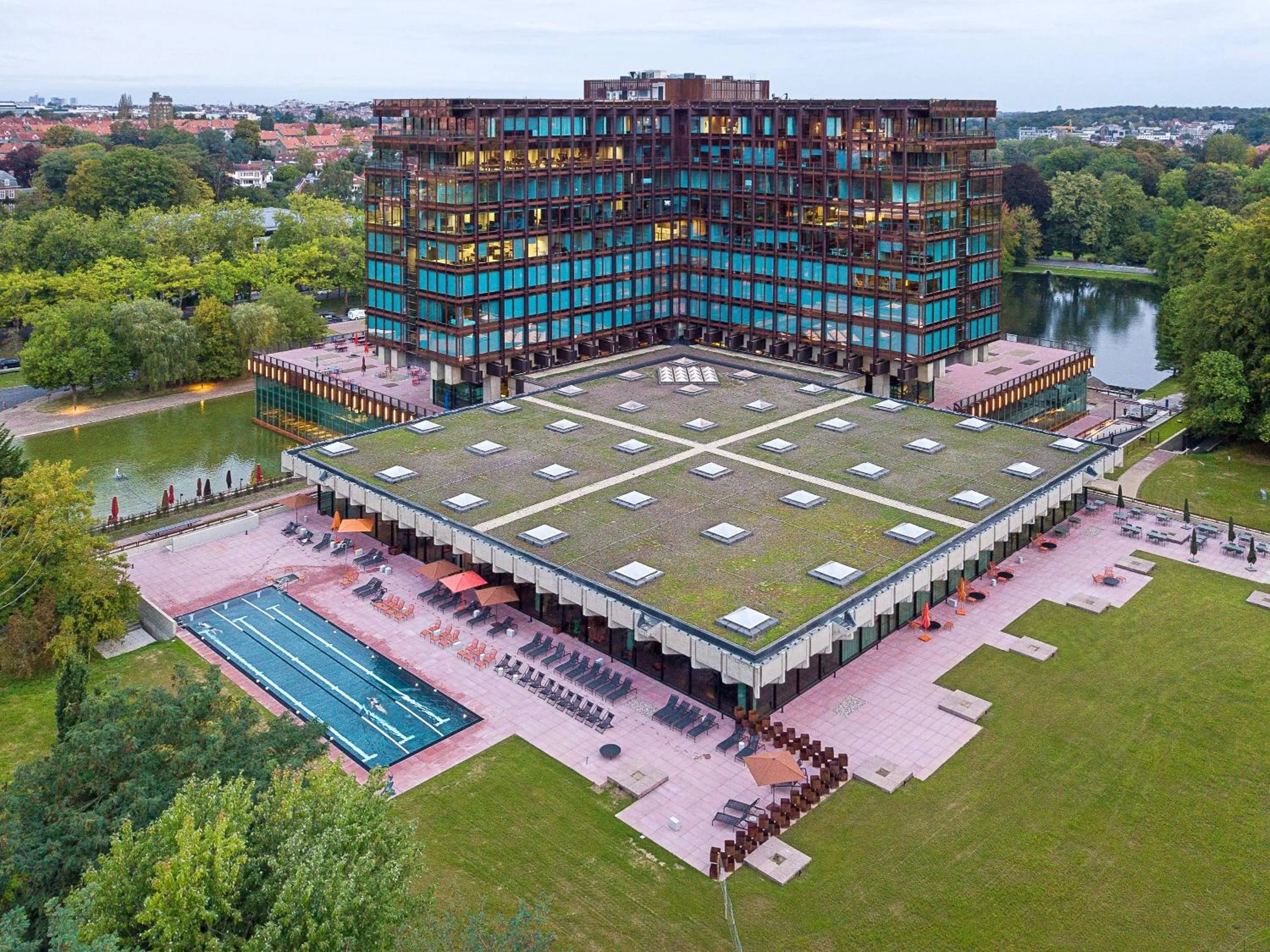 Property building in Mix Brussels --Gym & Wellness for adults only--