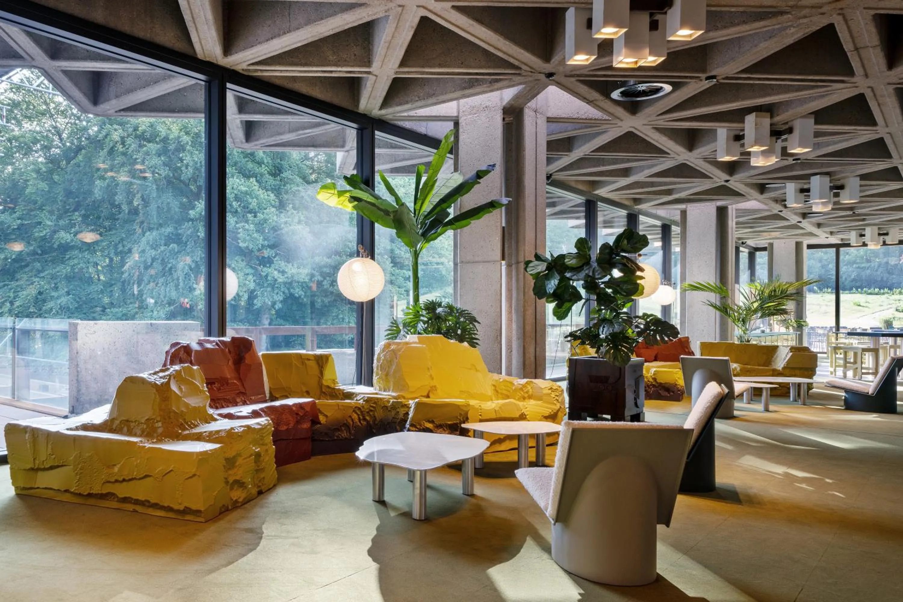 Seating area in Mix Brussels --Gym & Wellness for adults only--