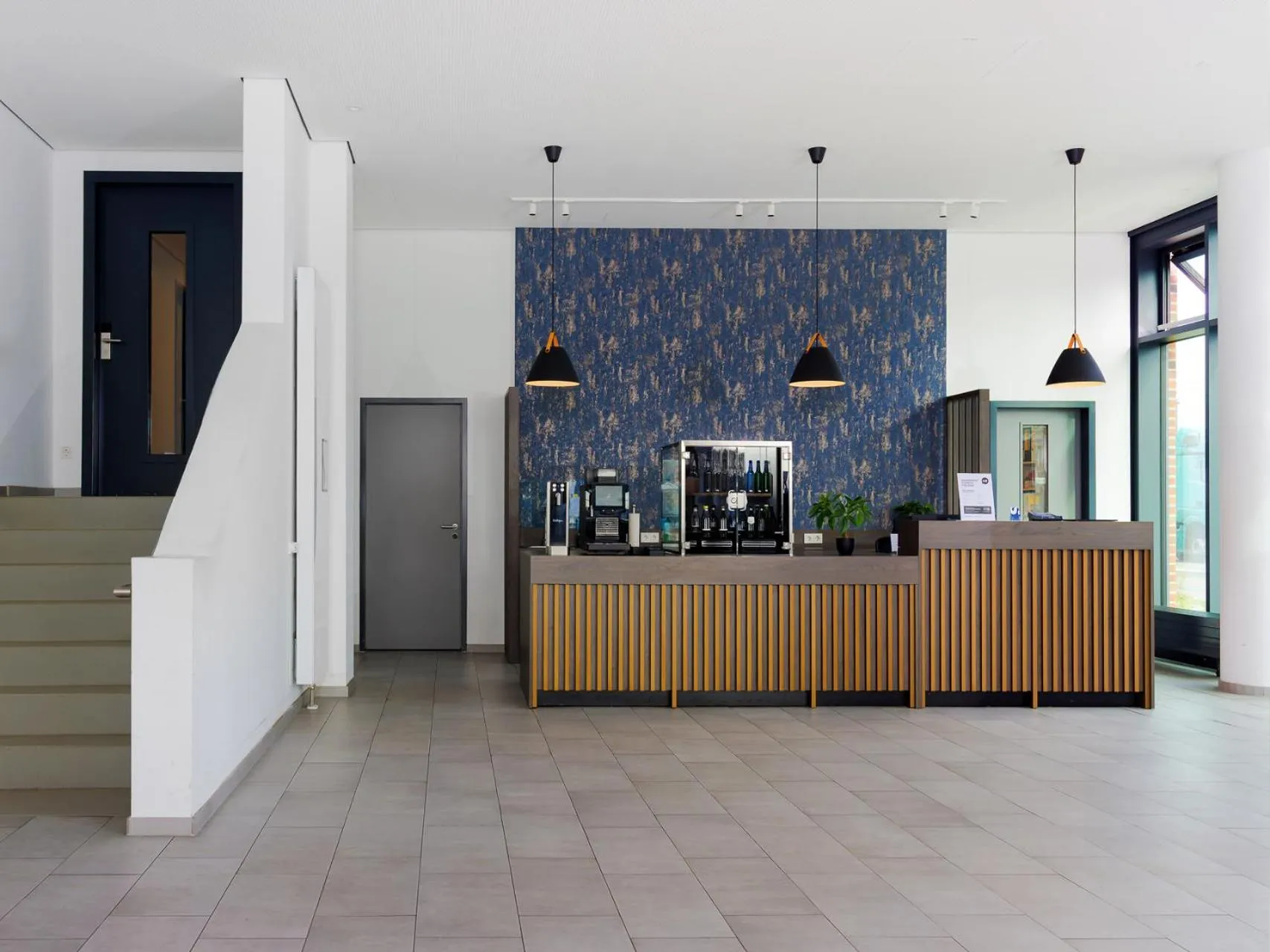 Lobby or reception in smartments Frankfurt City-Ost