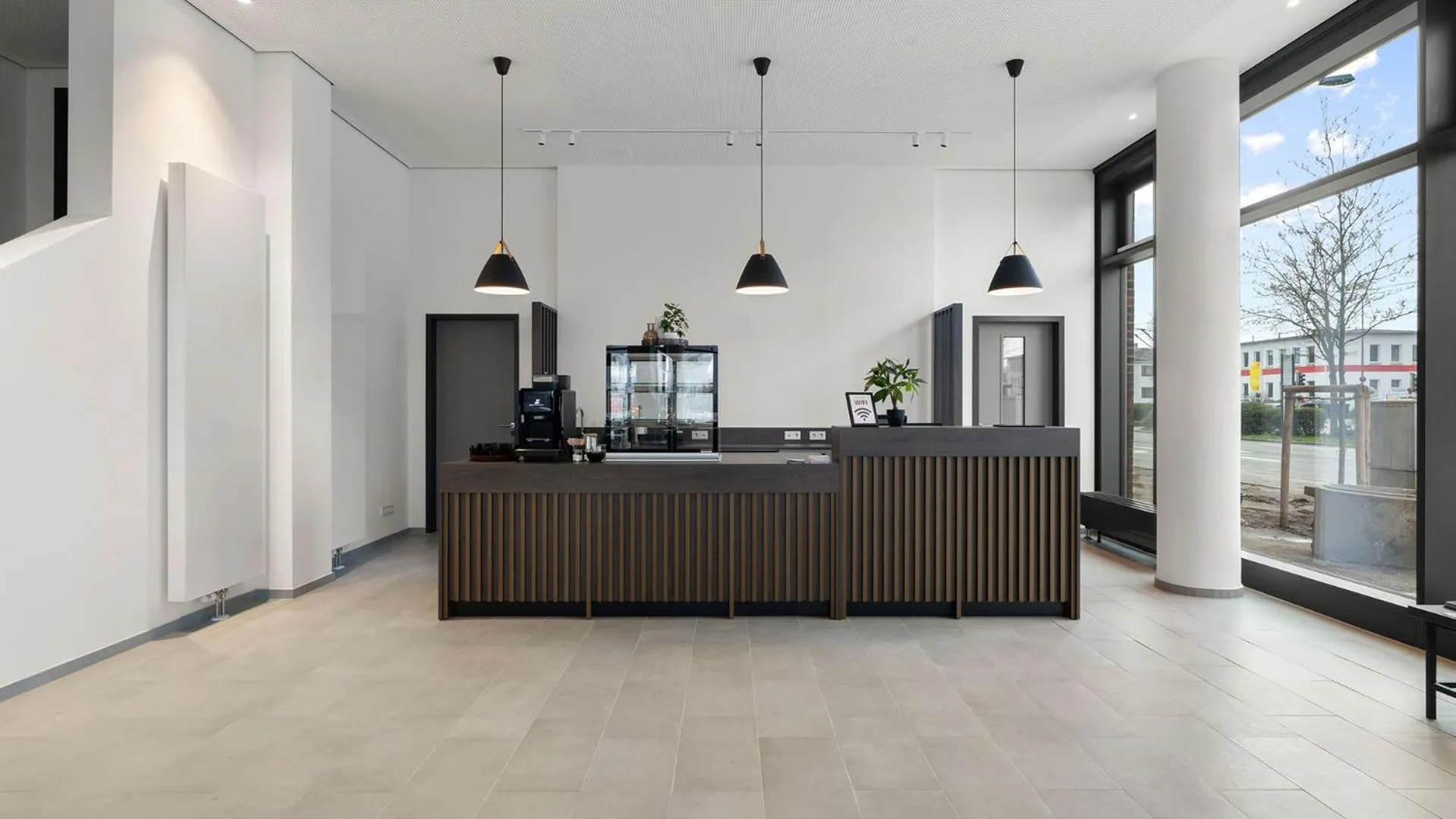 Lobby or reception in smartments Frankfurt City-Ost