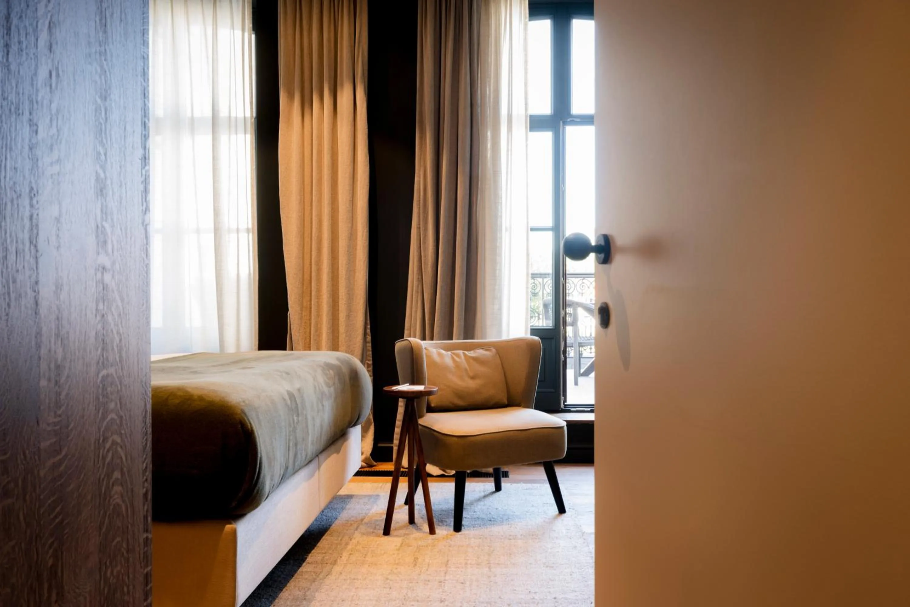 Bed in Hotel des Brasseurs