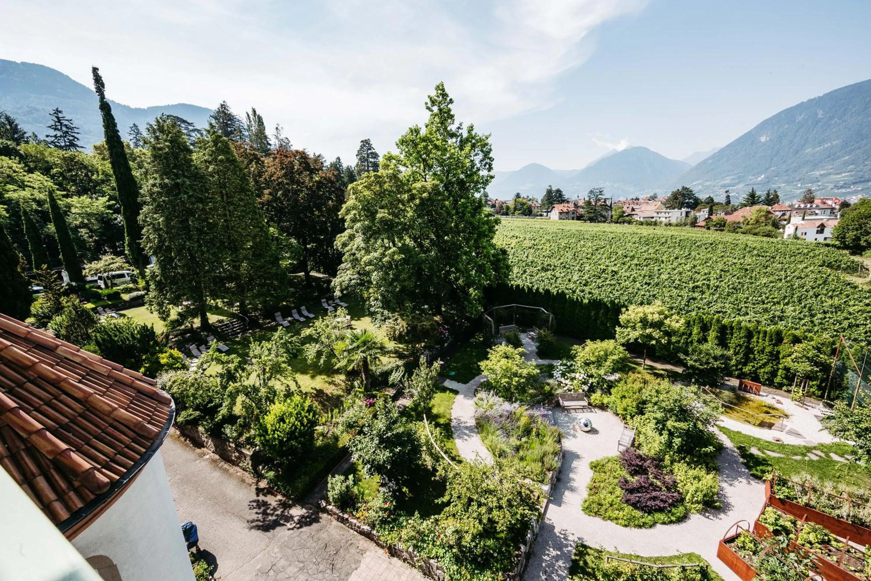 Garden in Gästehaus Salvatorianerinnen