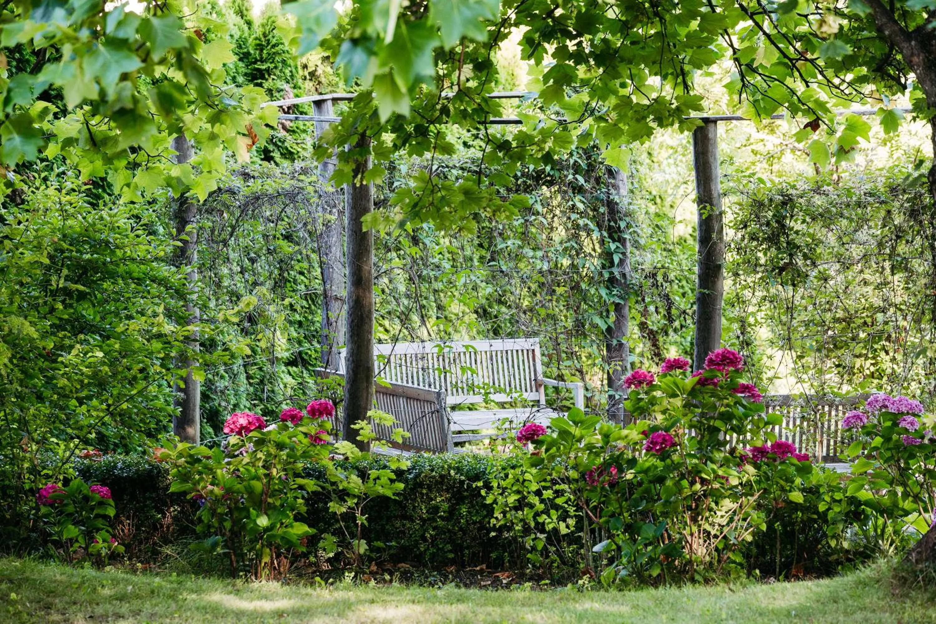 Garden in Gästehaus Salvatorianerinnen