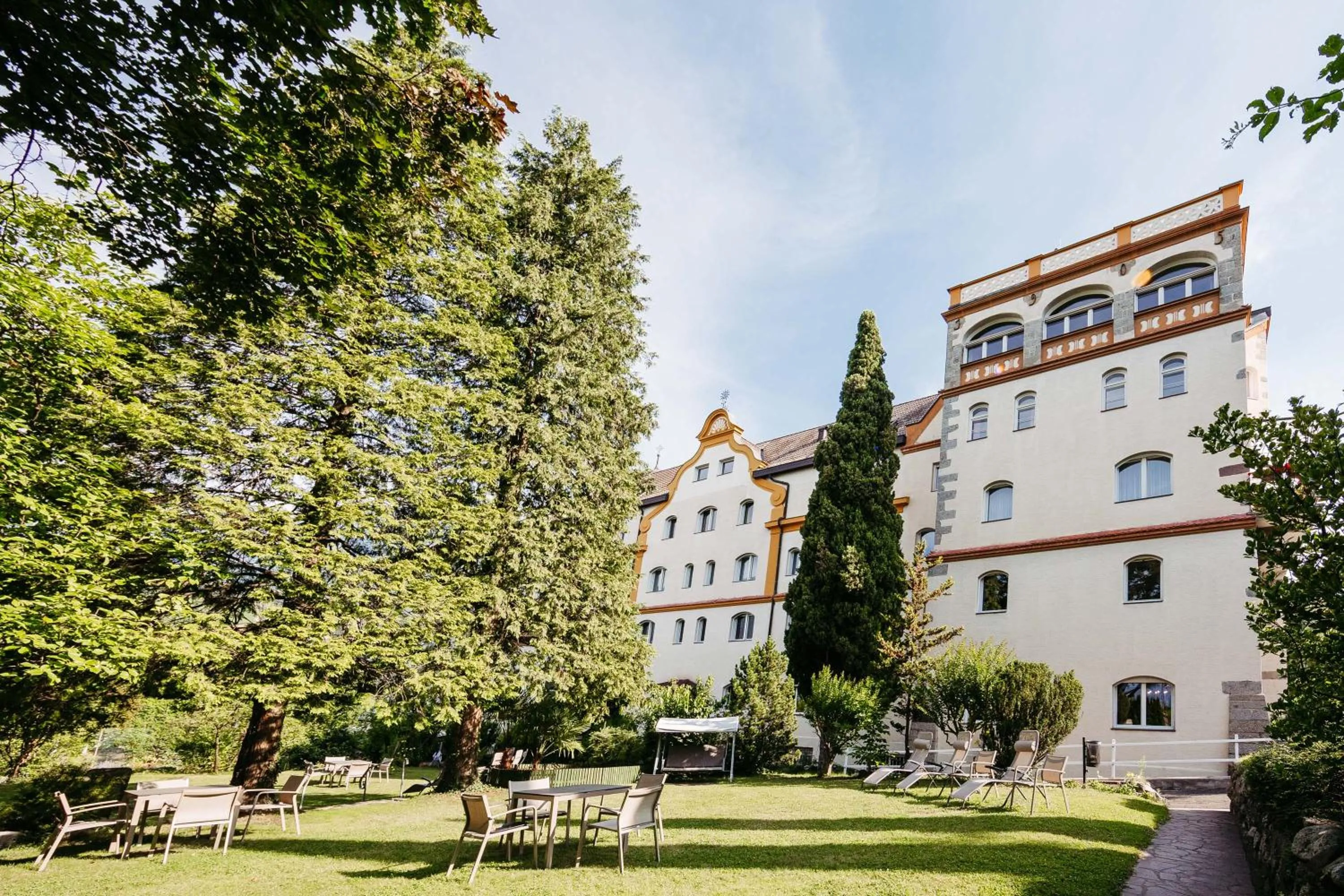 Garden in Gästehaus Salvatorianerinnen