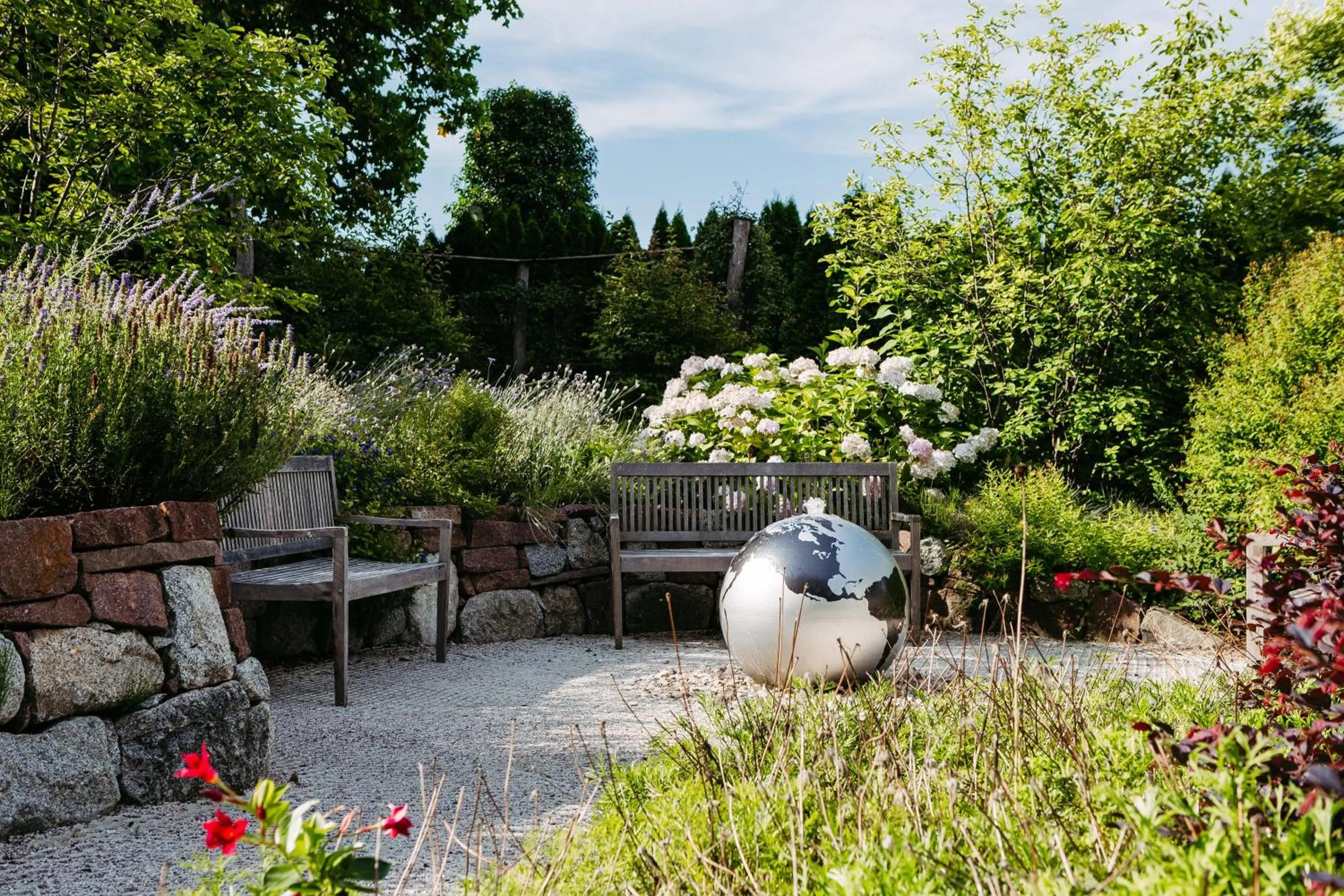 Garden in Gästehaus Salvatorianerinnen