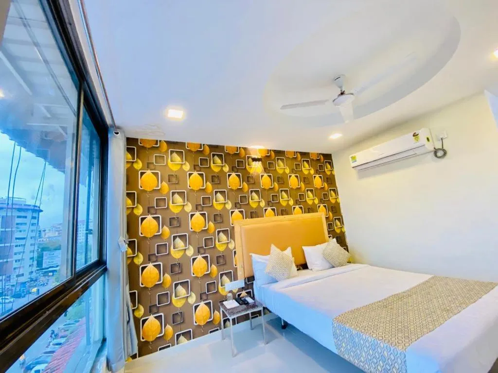 Bed in Hotel Alexa - Satellite Prahladnagar, Ahmedabad