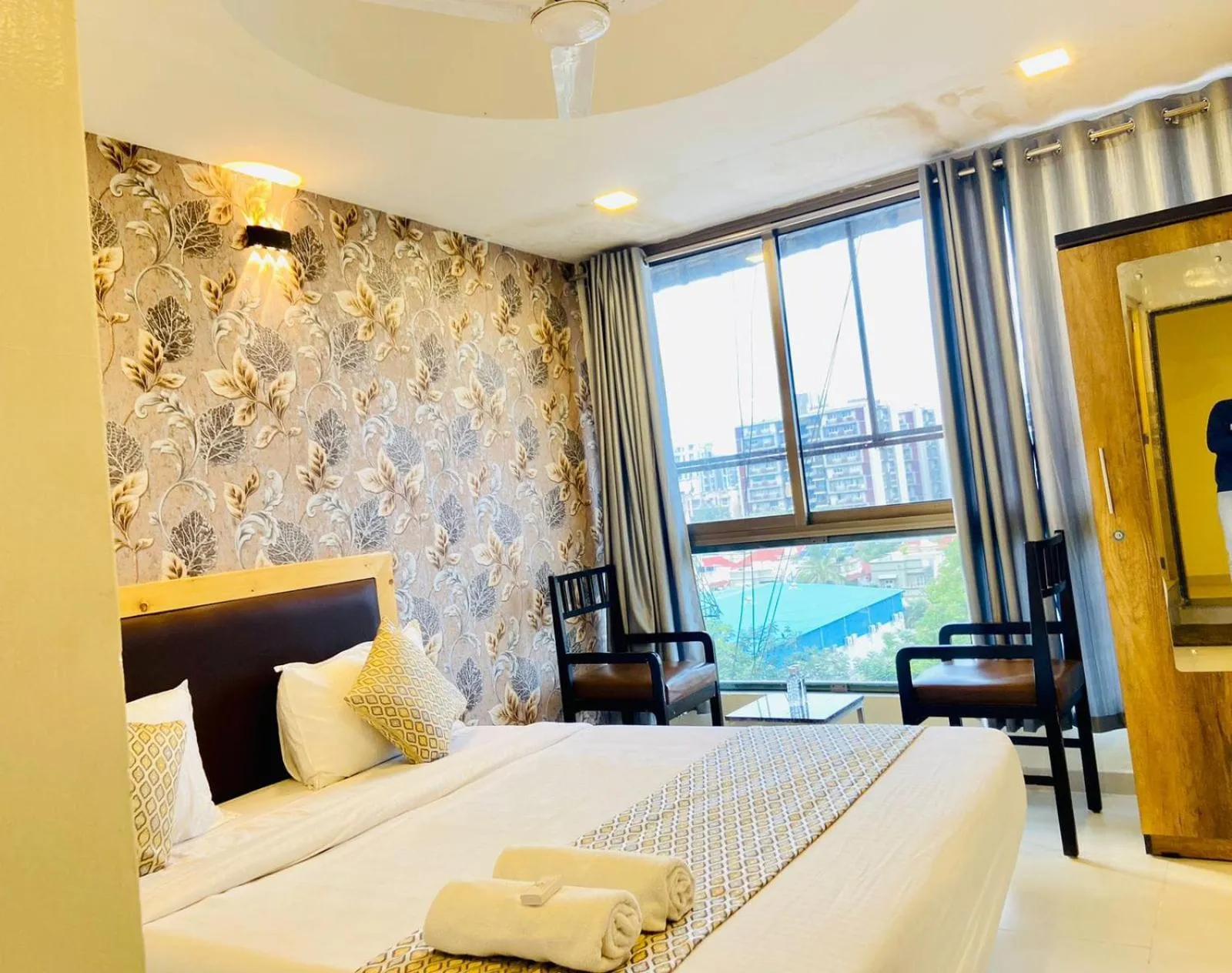 Bed in Hotel Alexa - Satellite Prahladnagar, Ahmedabad