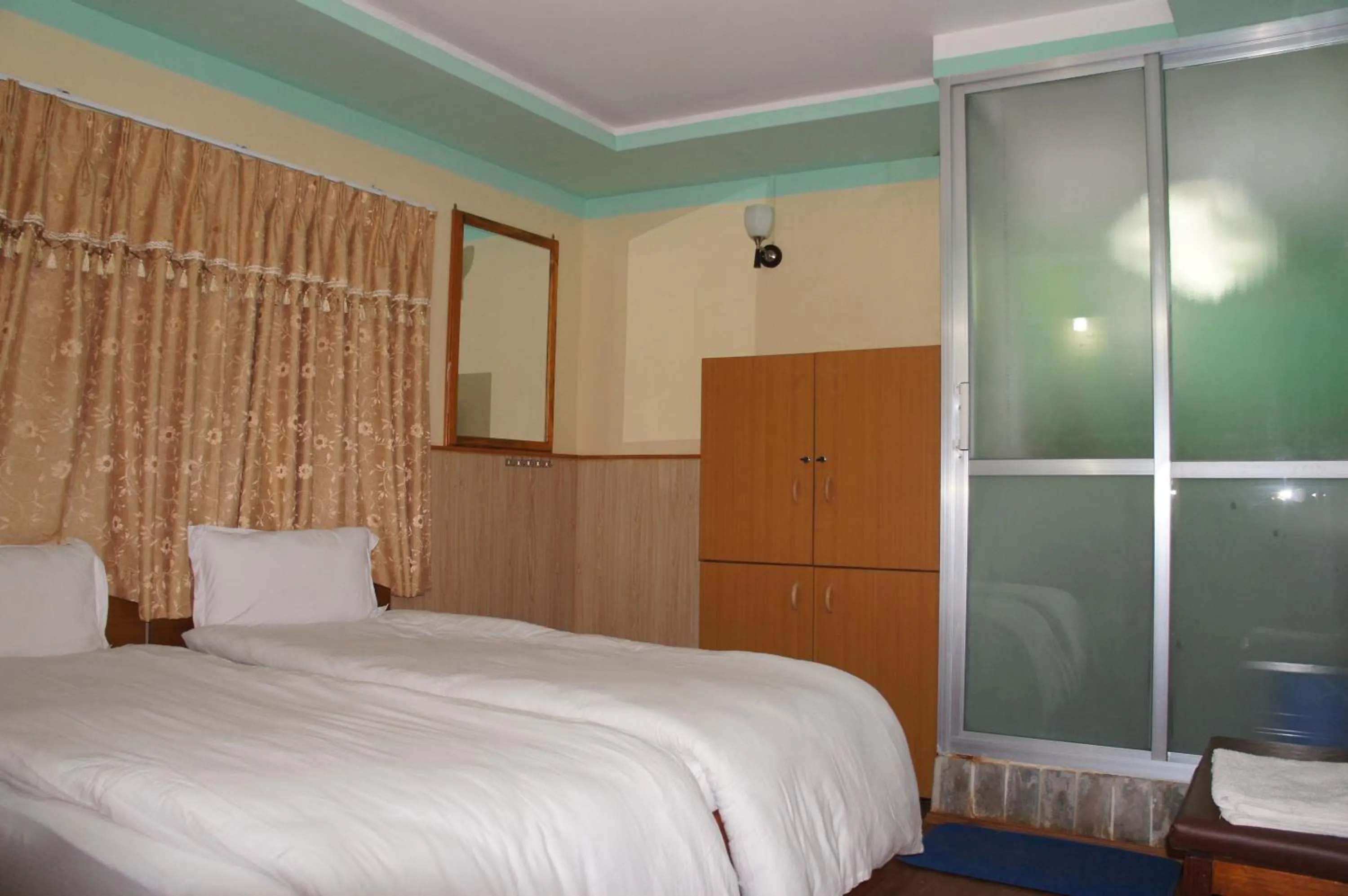 Bed in Hotel Mount Paradise