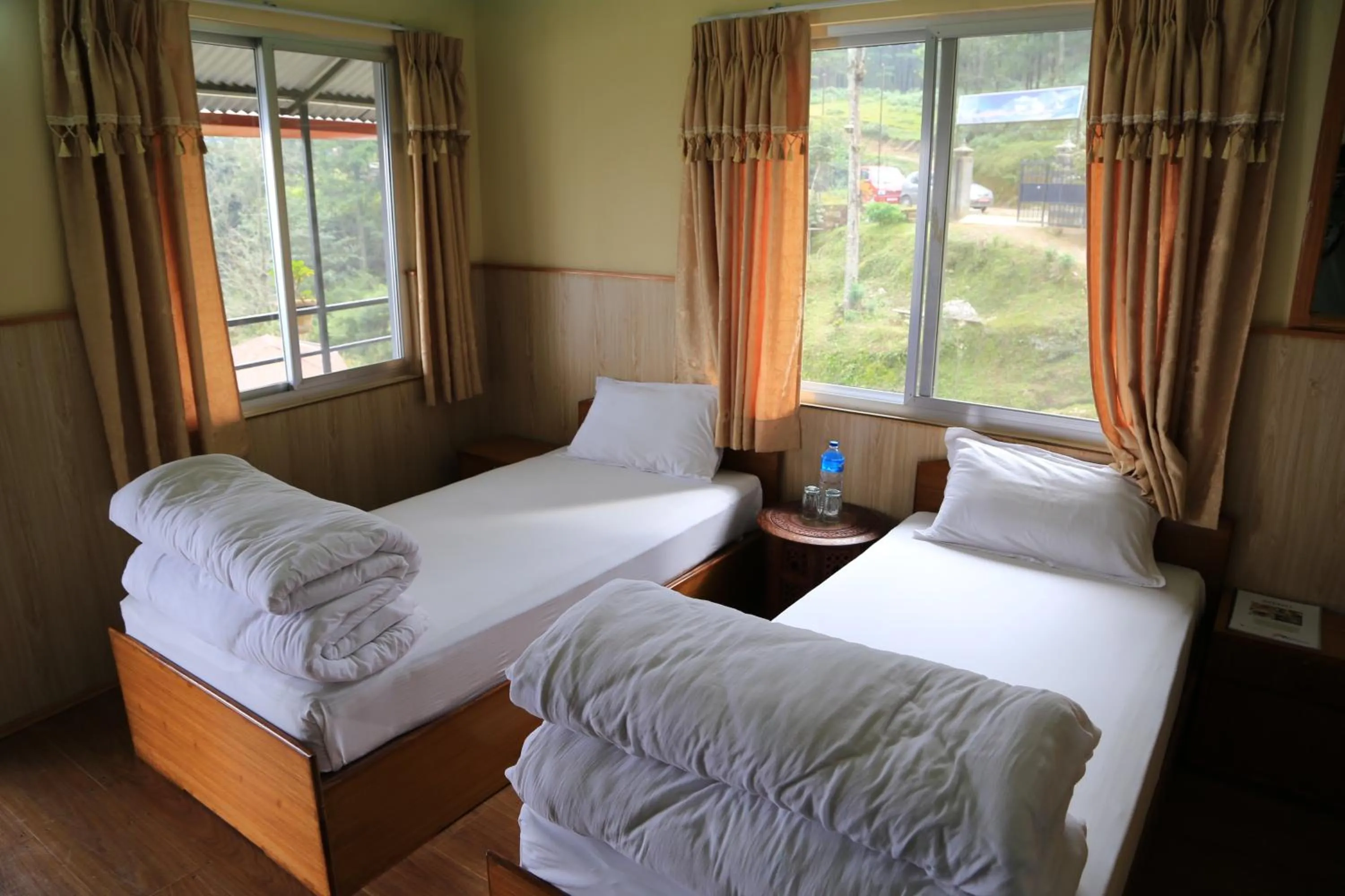 Bed in Hotel Mount Paradise