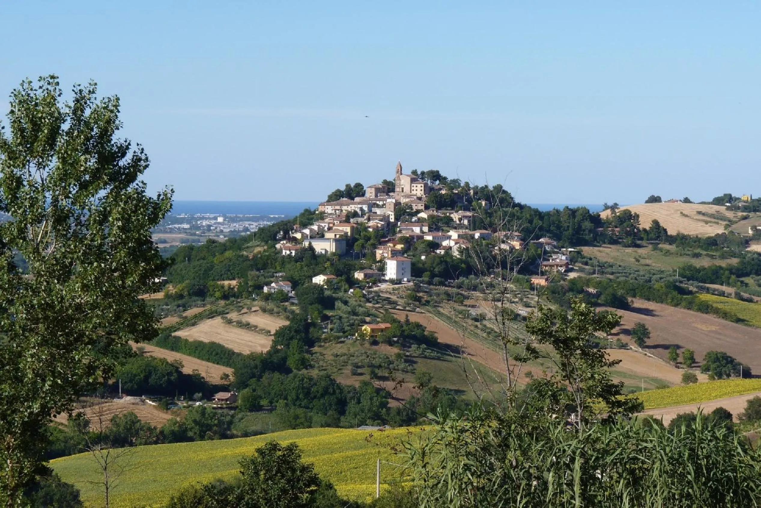 Bird's eye view in Albergo Diffuso Borgo Montemaggiore
