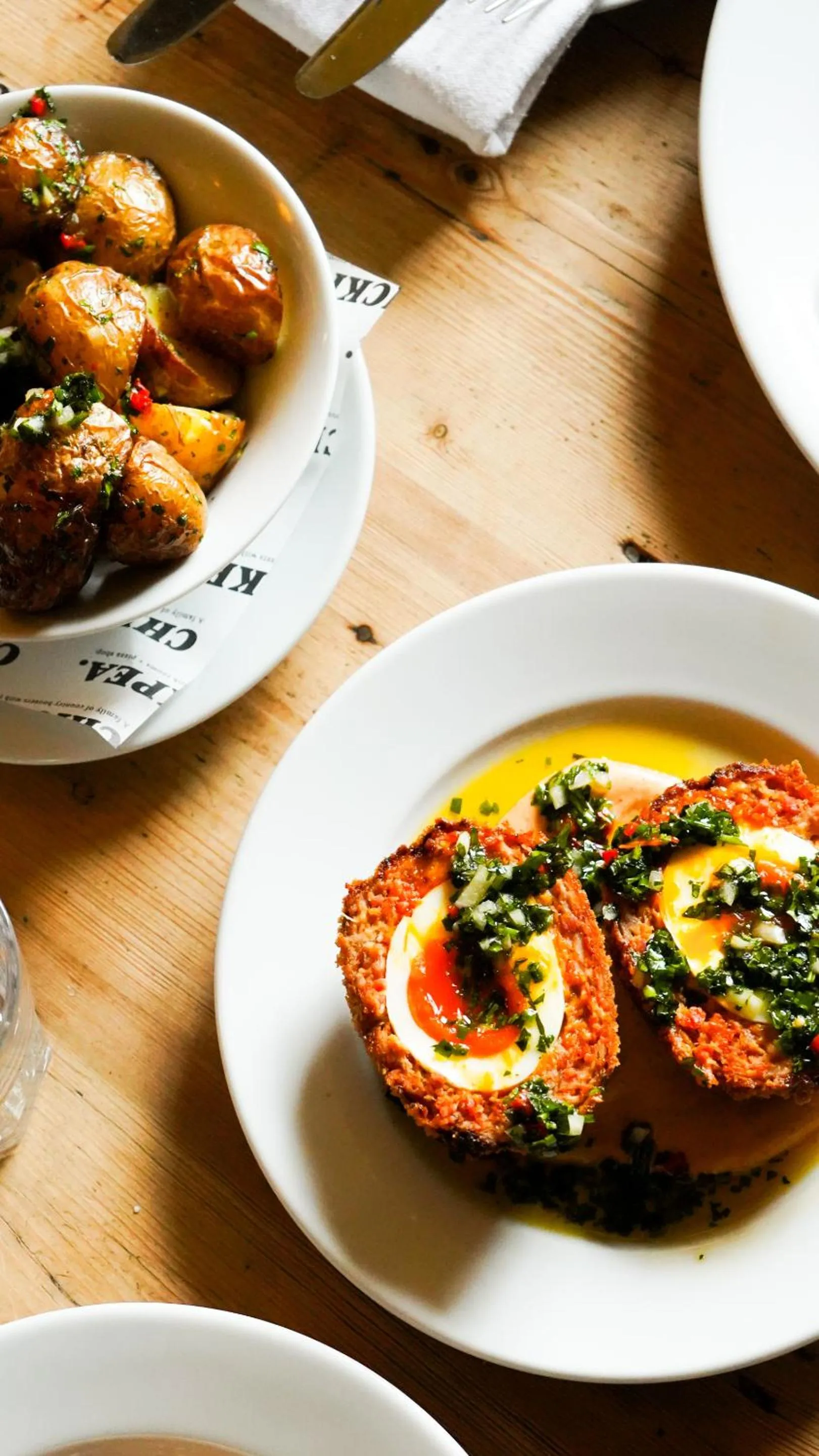 Food and drinks in The Queen's Head