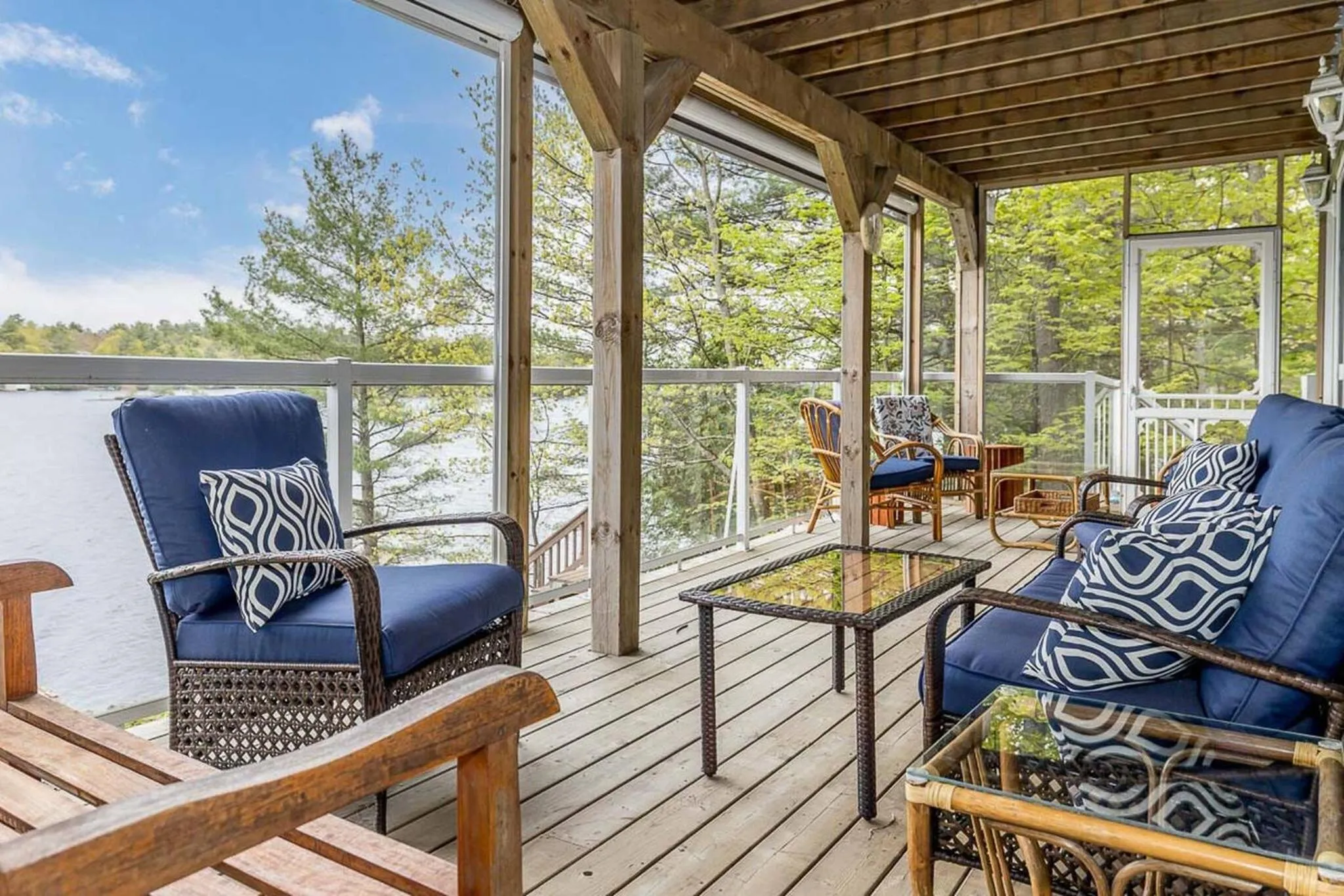 View (from property/room) in Muskoka Lakeshore Cottage Bliss