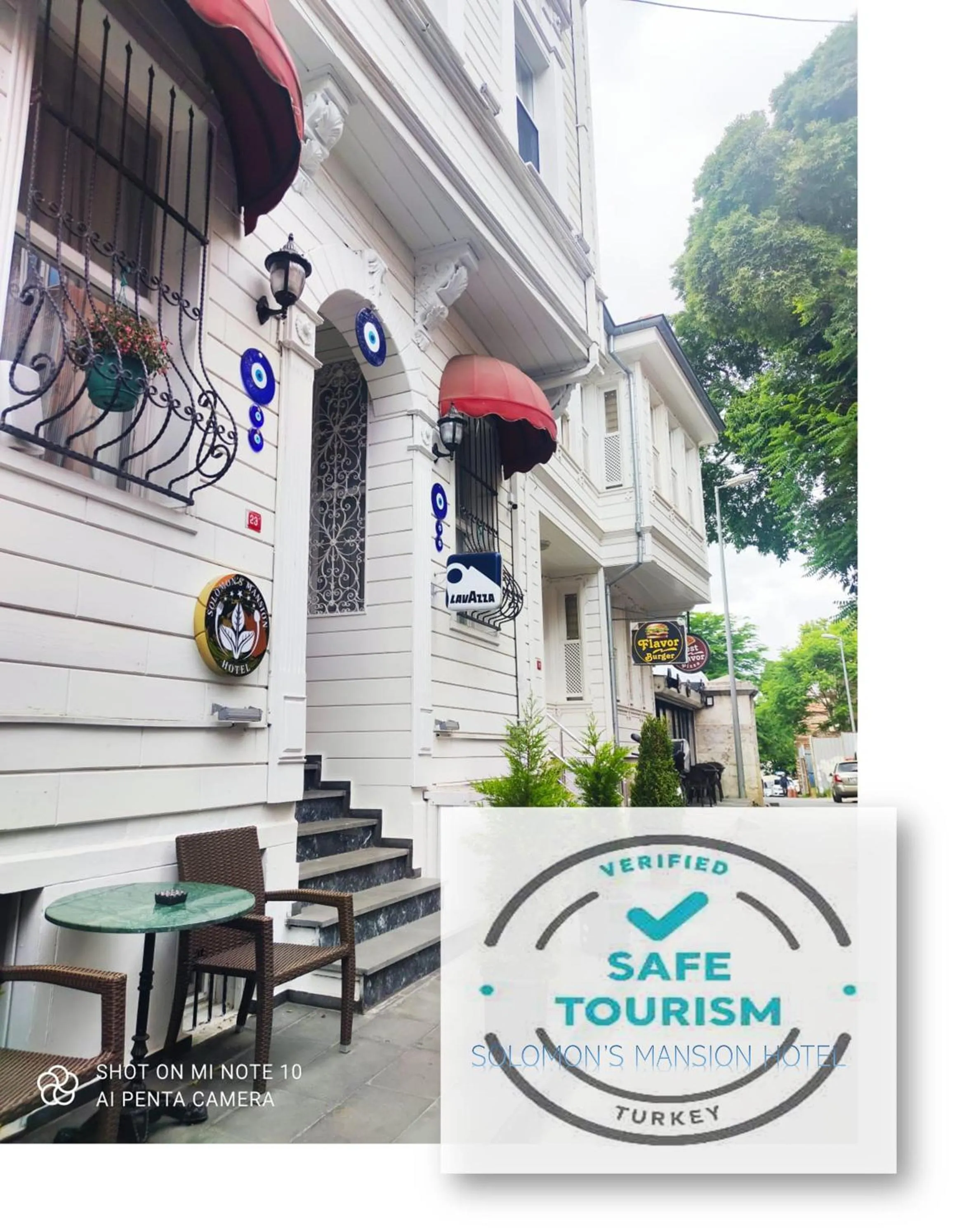 View (from property/room) in Solomon's Mansion Hotel Istanbul