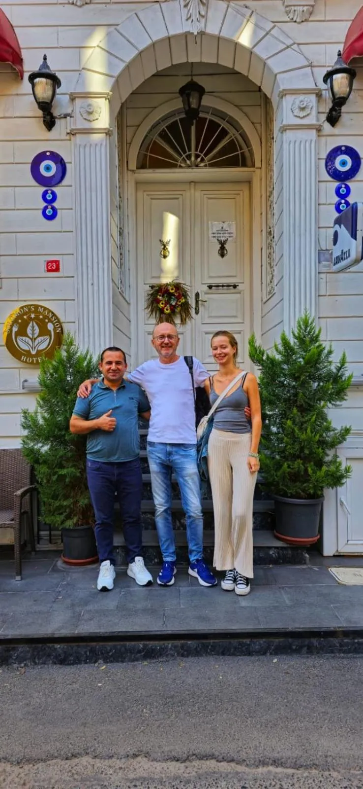 Property building in Solomon's Mansion Hotel Istanbul