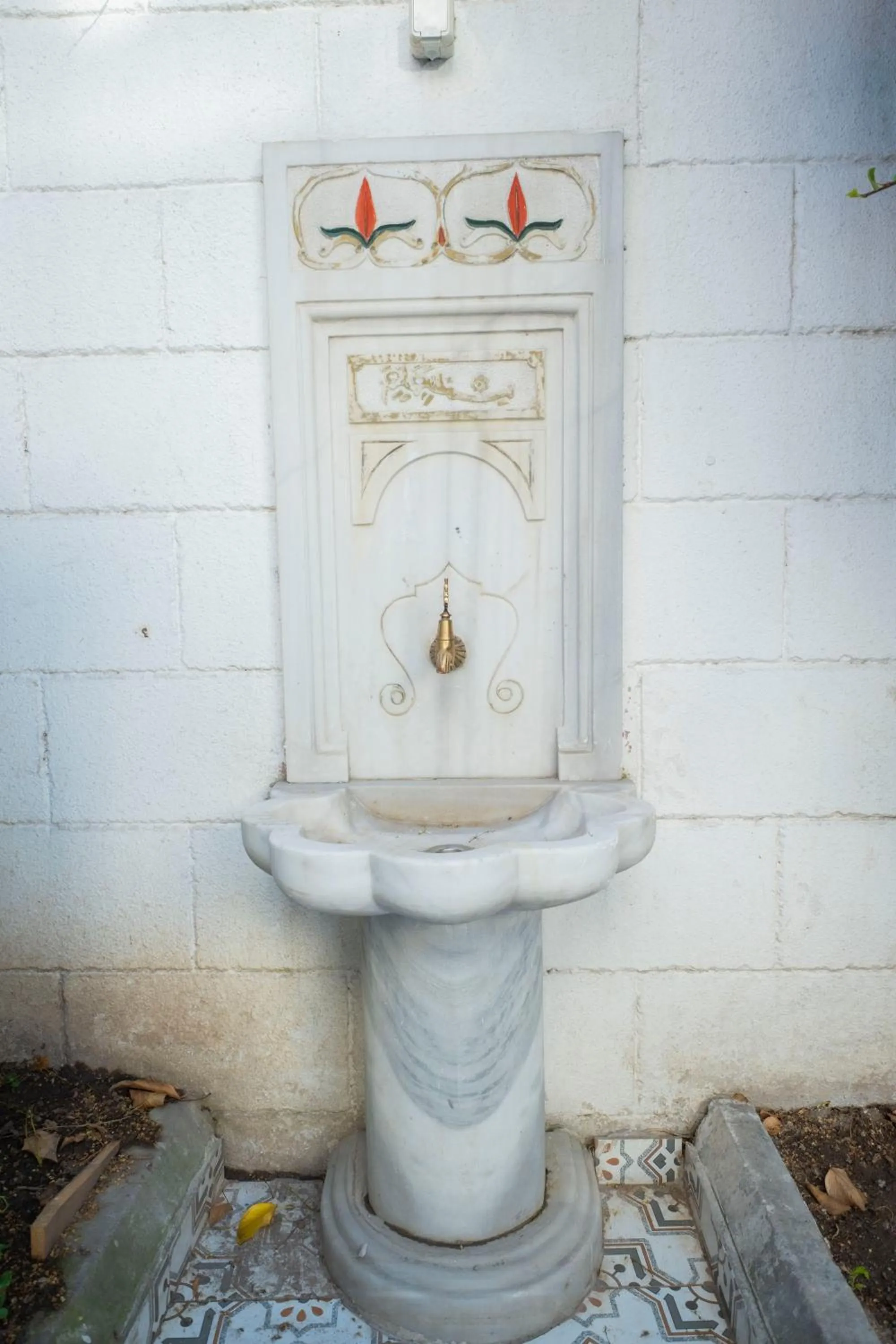 Garden view in Solomon's Mansion Hotel Istanbul
