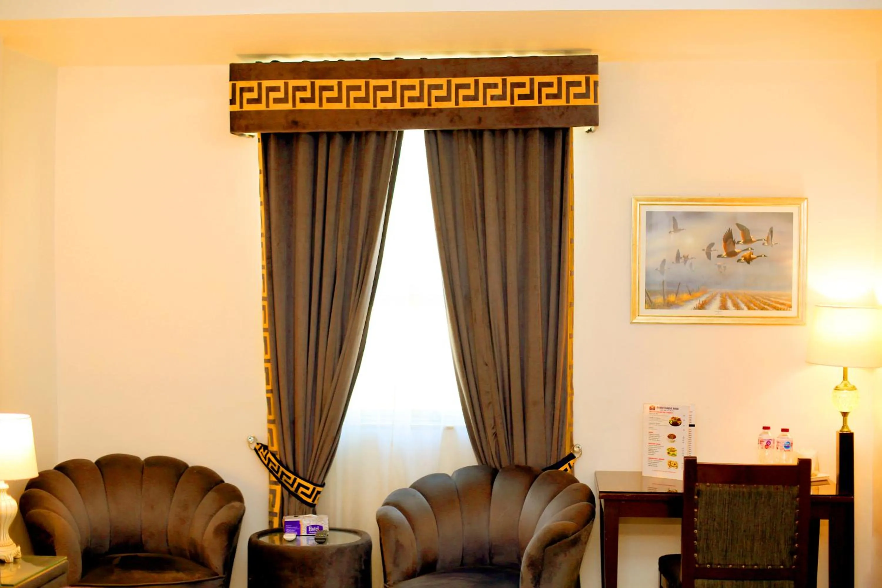 Seating area in Premier Inn Express Gulberg Lahore