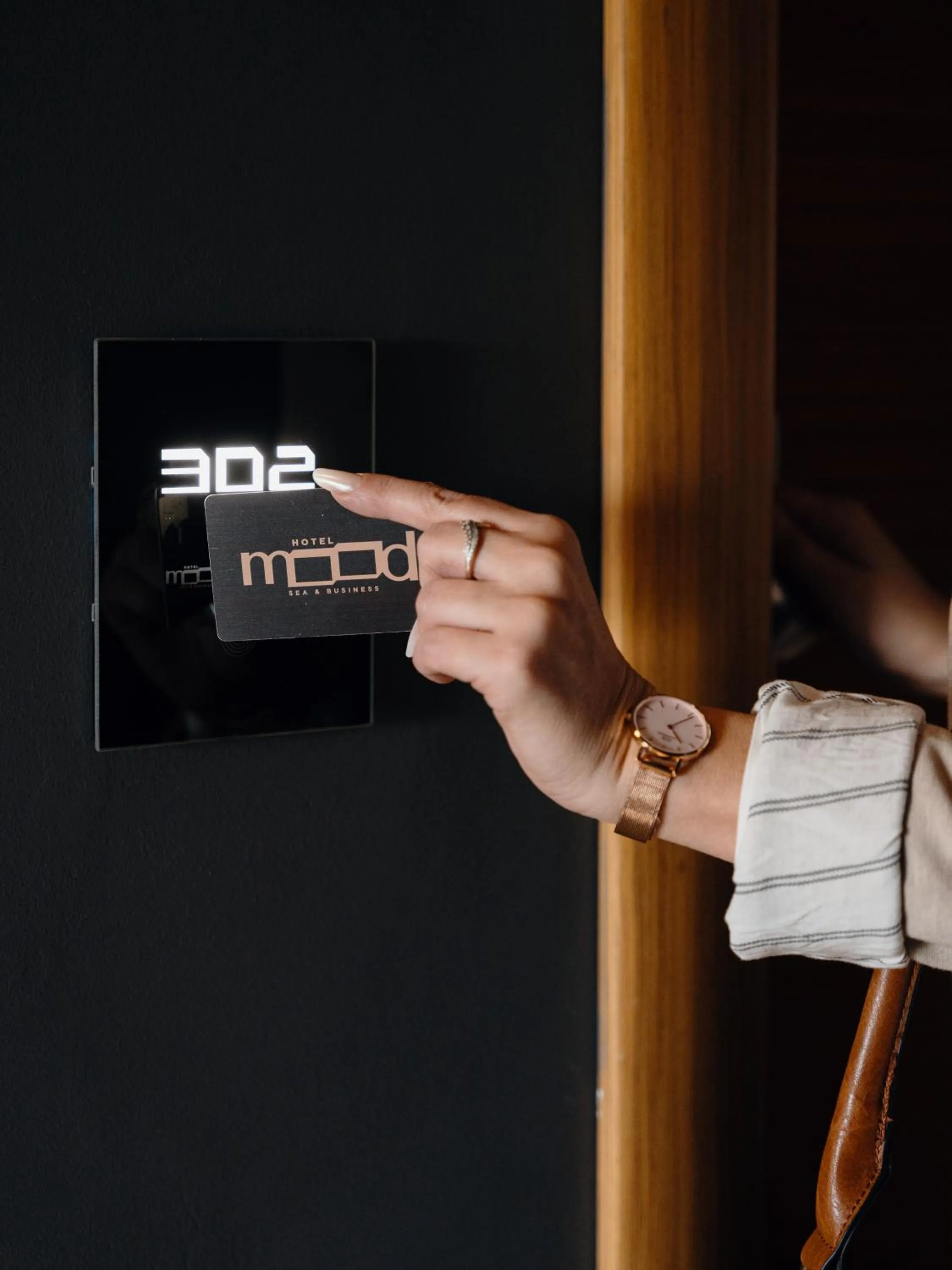 Bedroom in Mood Hotel