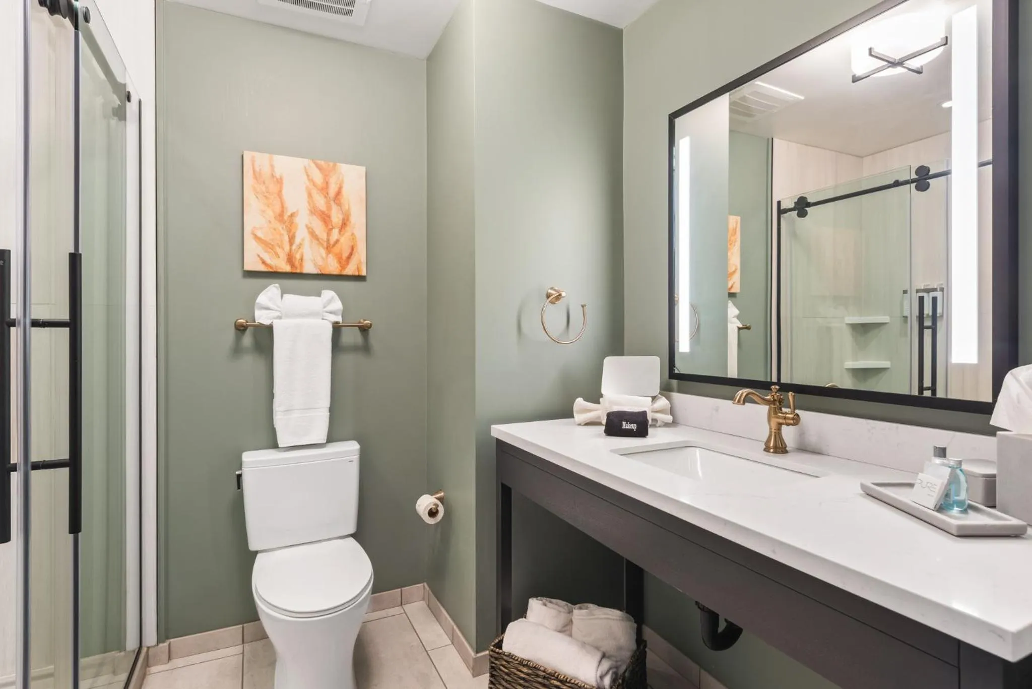 Bathroom in City Mills Hotel