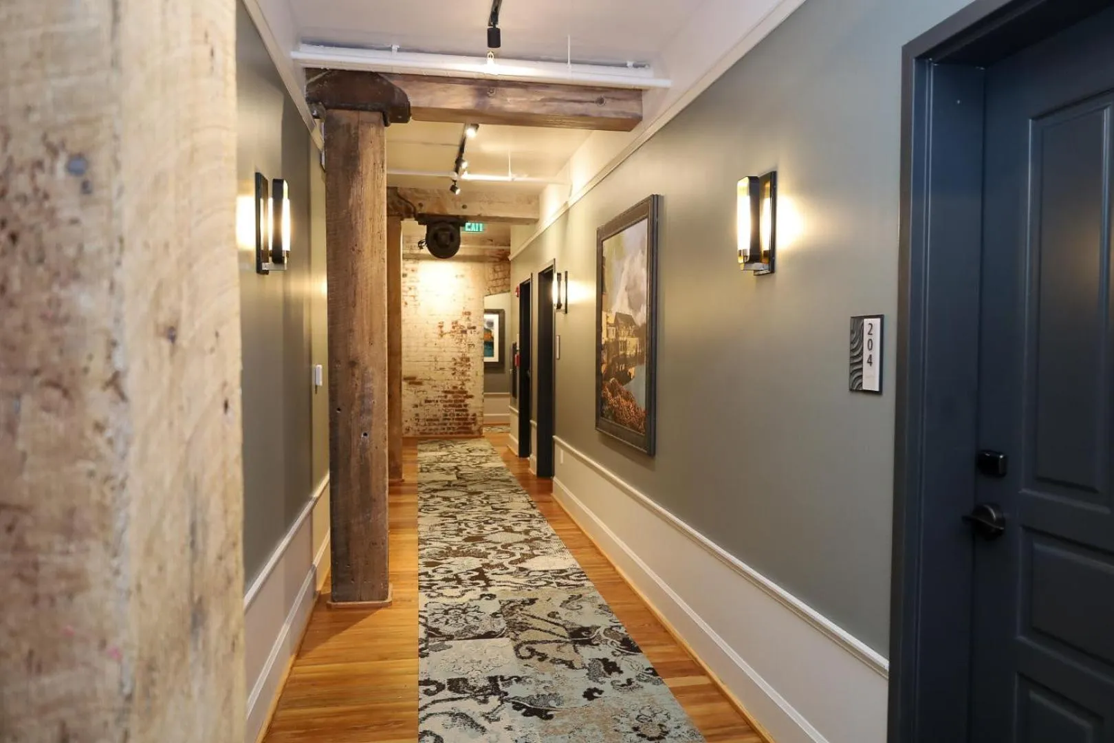 Property building in City Mills Hotel